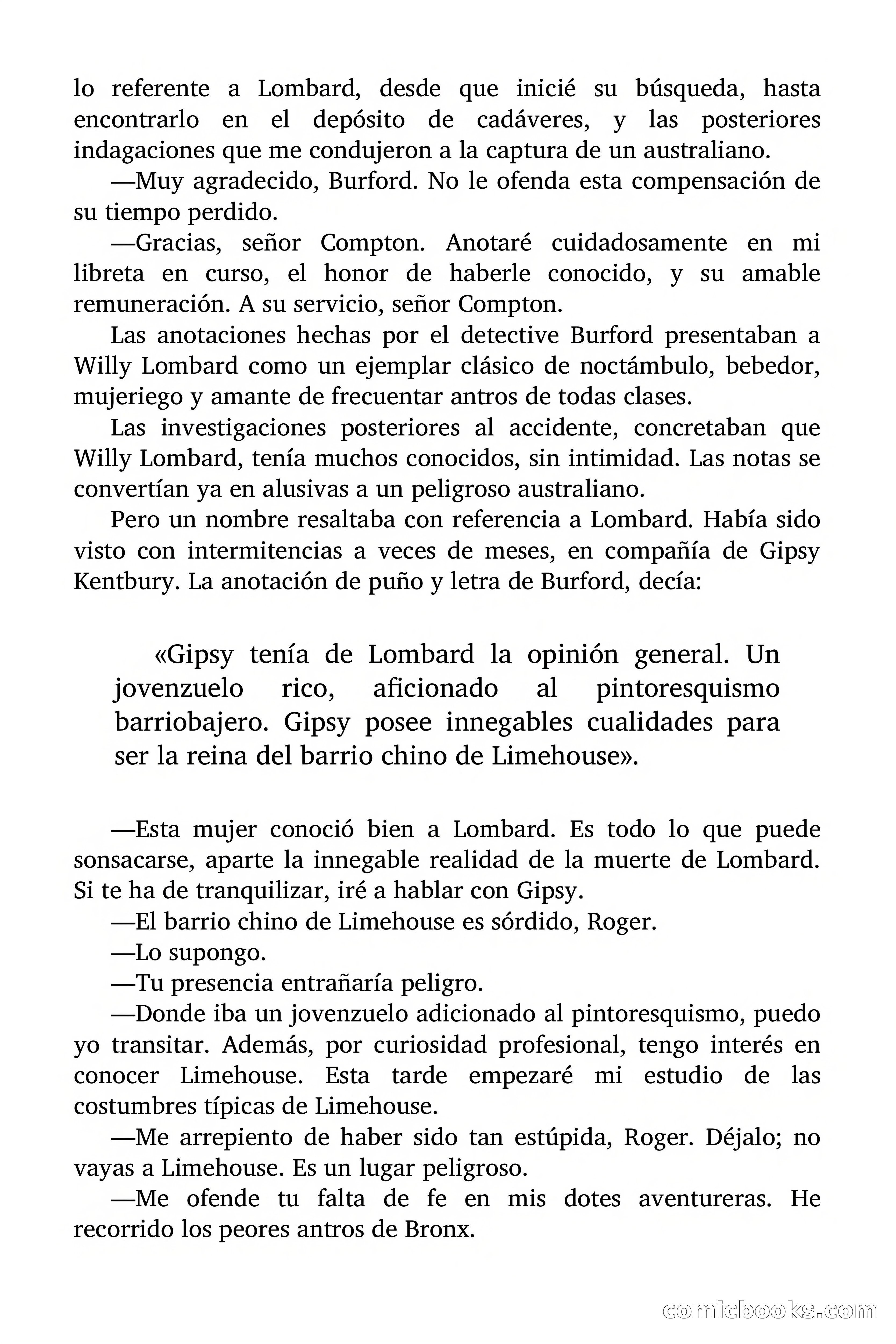 Nardos para tu viuda (Flowers for Your Widow) — page 49 of 88