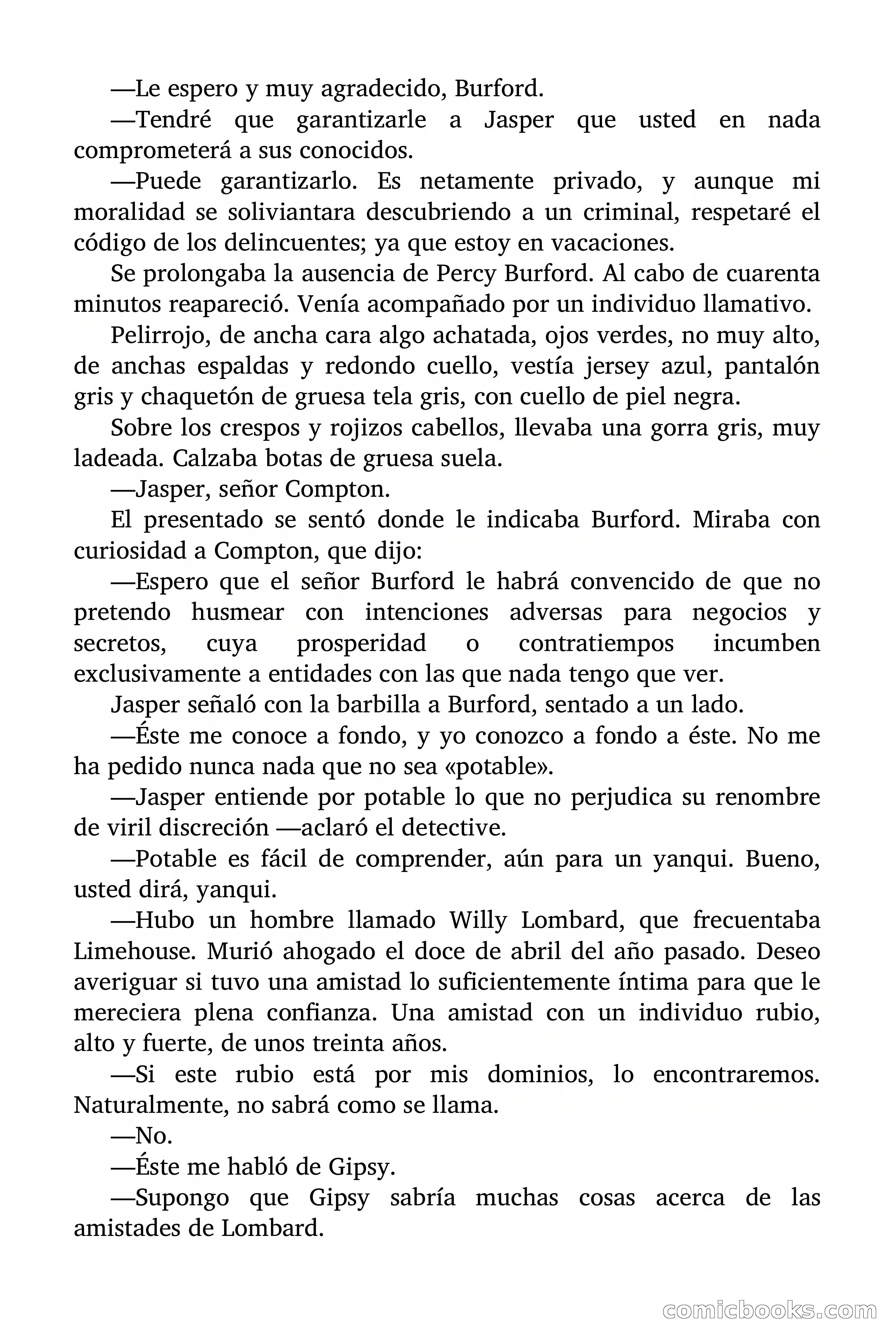 Nardos para tu viuda (Flowers for Your Widow) — page 52 of 88