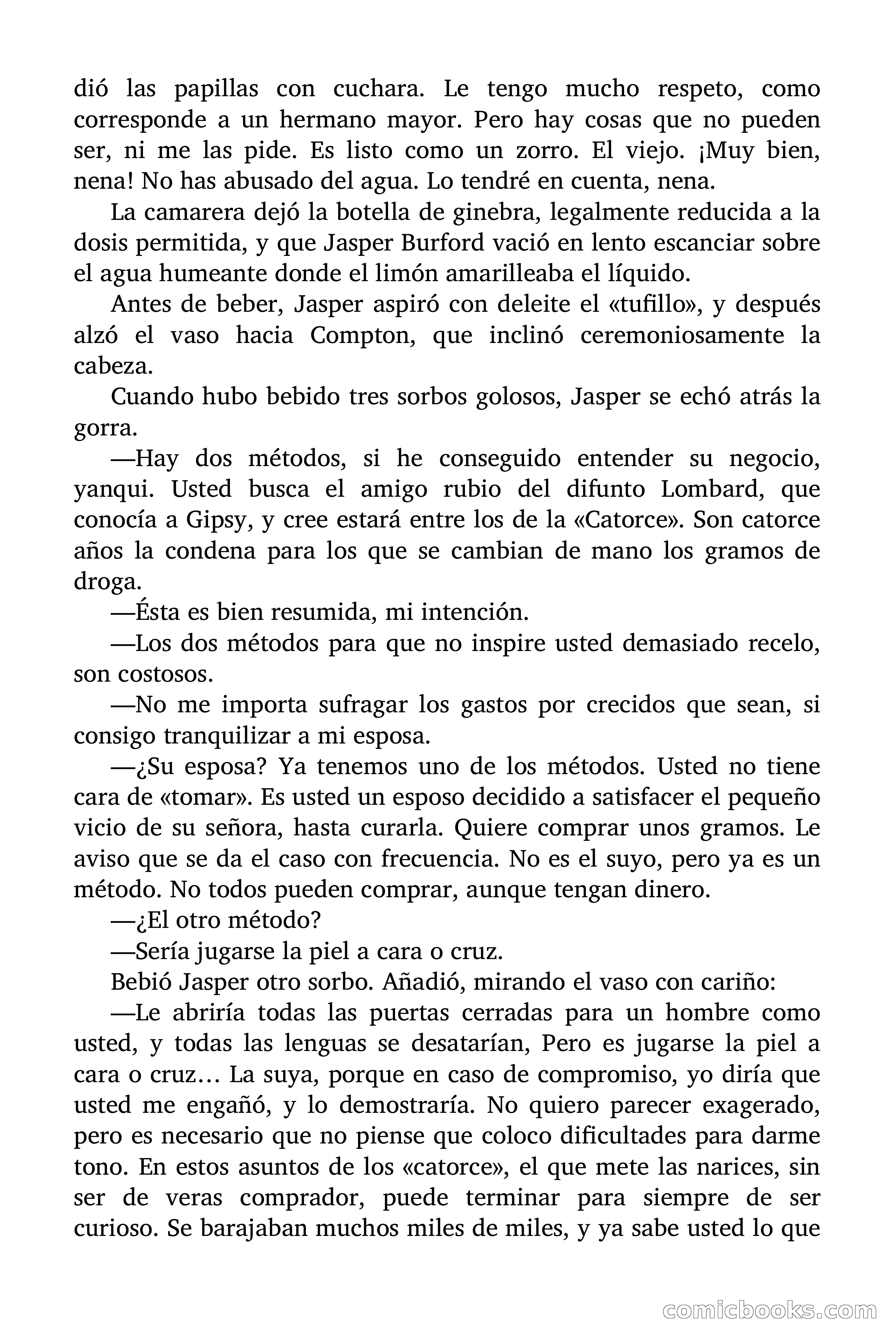 Nardos para tu viuda (Flowers for Your Widow) — page 54 of 88