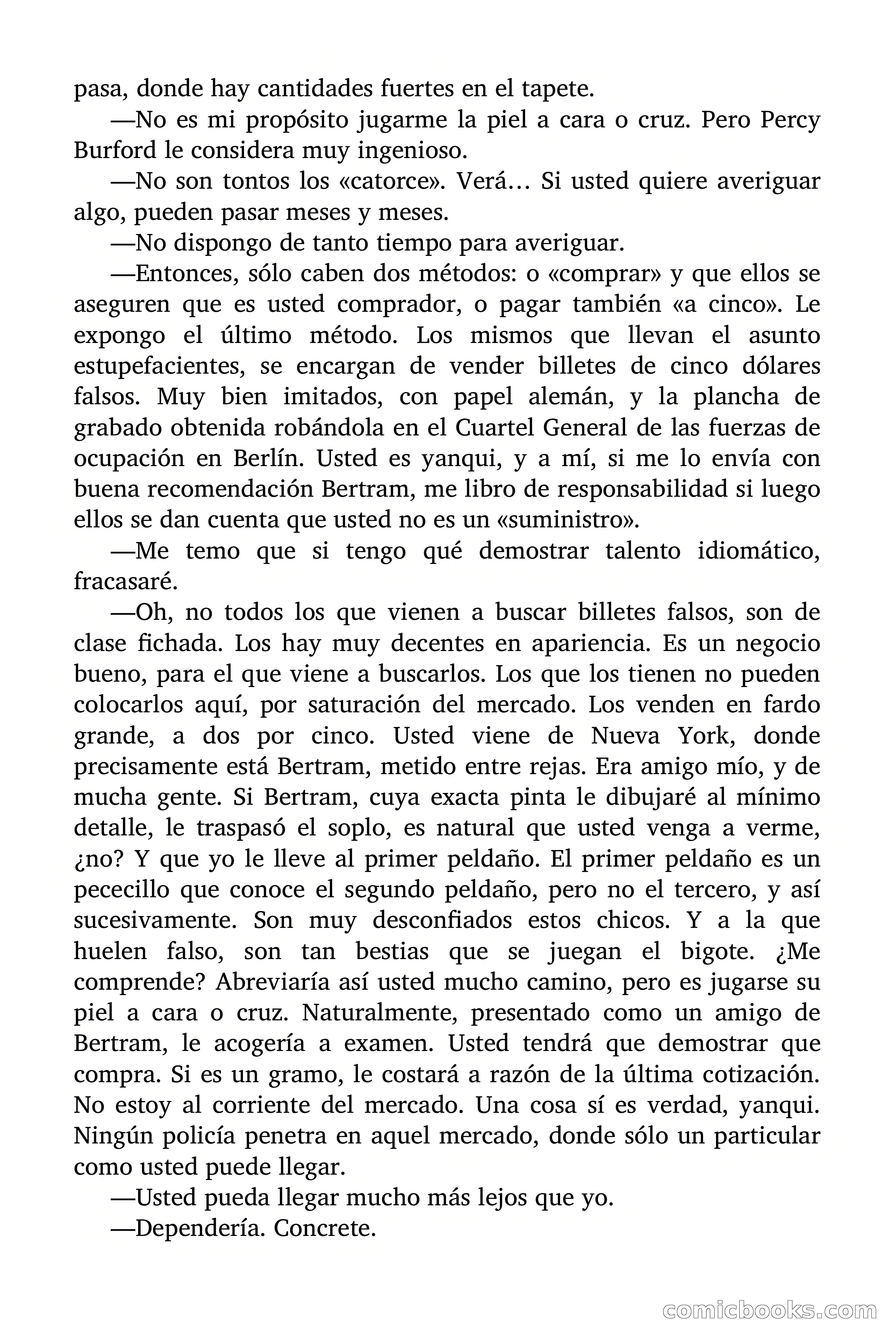 Nardos para tu viuda (Flowers for Your Widow) — page 55 of 88