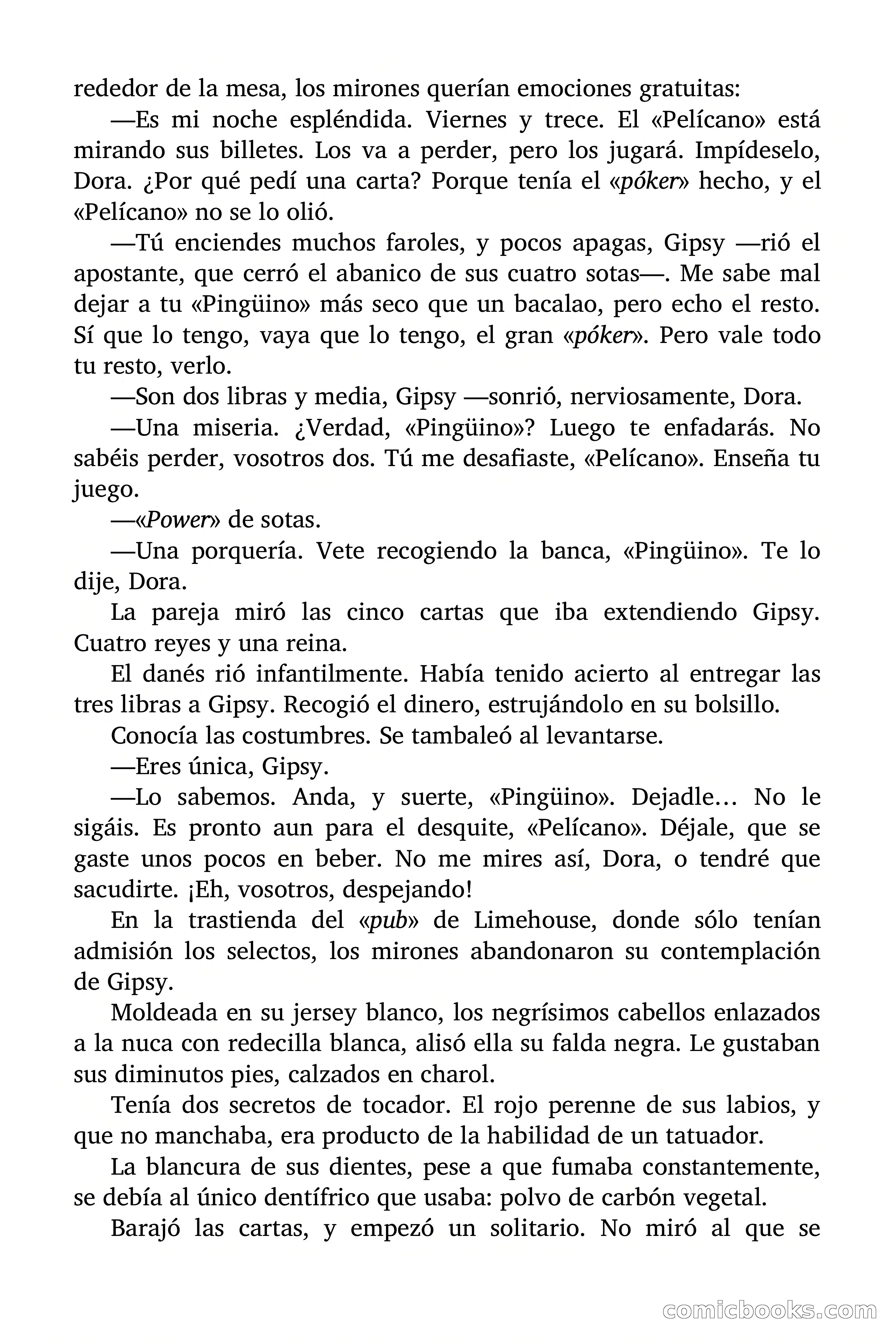 Nardos para tu viuda (Flowers for Your Widow) — page 59 of 88