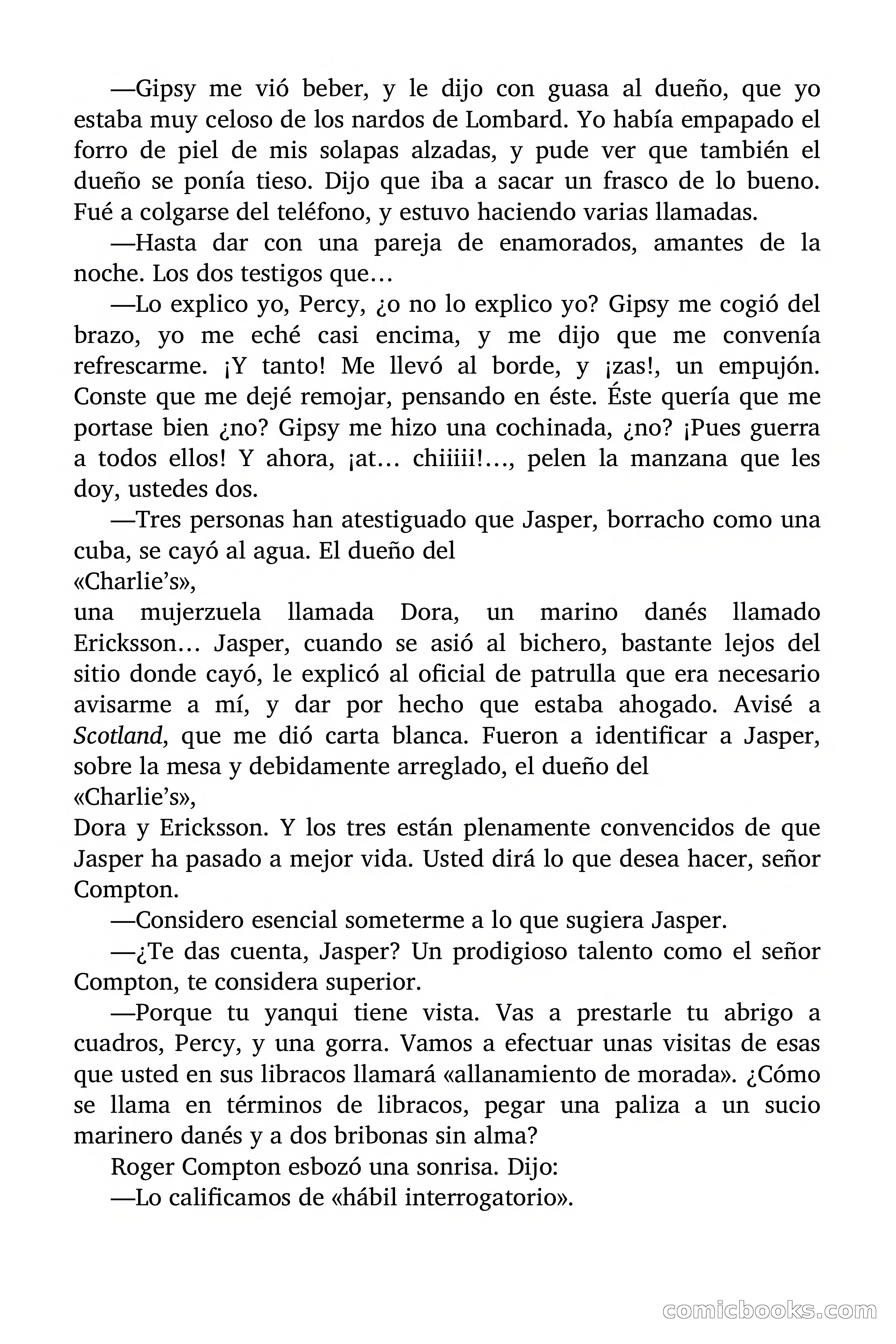 Nardos para tu viuda (Flowers for Your Widow) — page 63 of 88