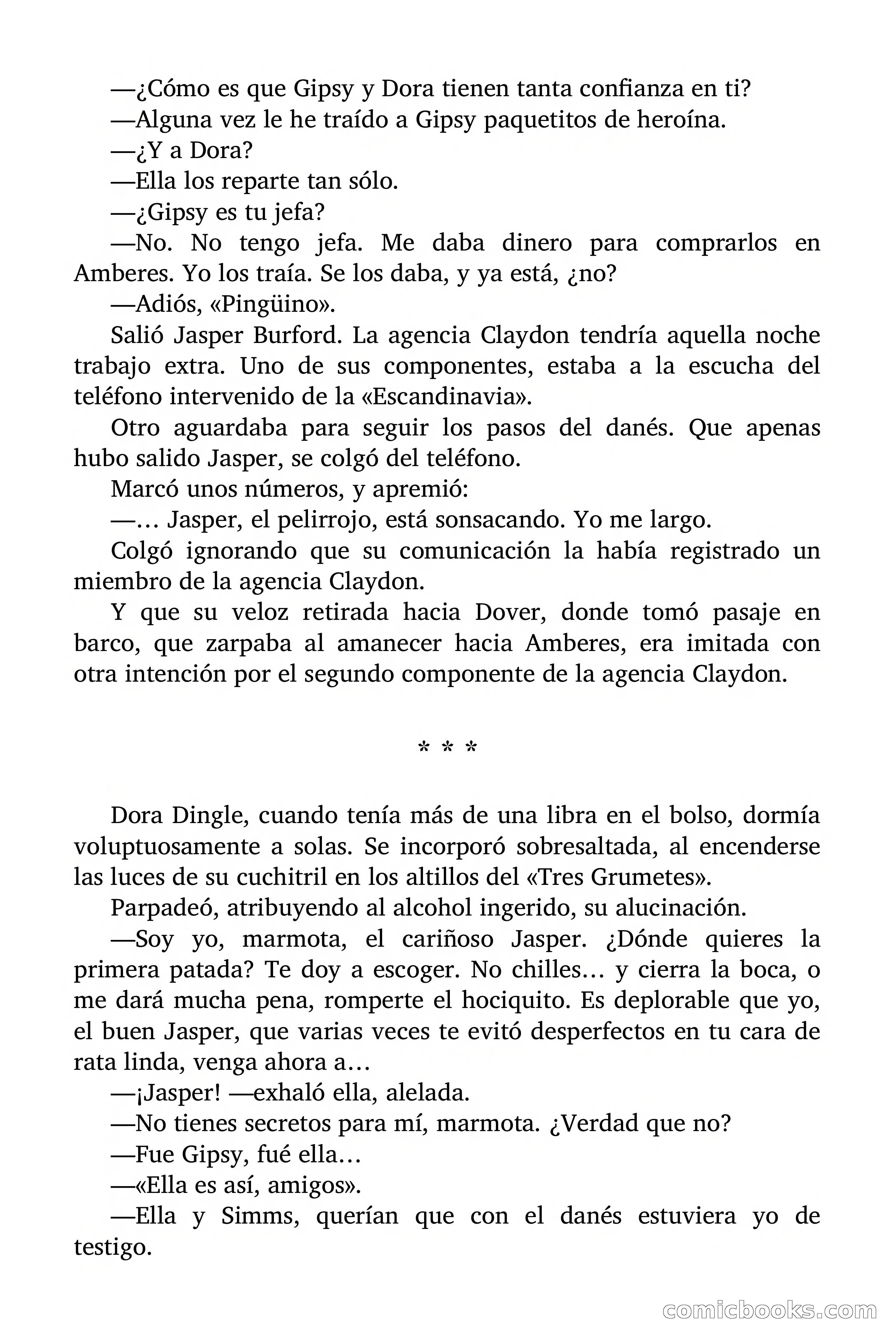 Nardos para tu viuda (Flowers for Your Widow) — page 66 of 88