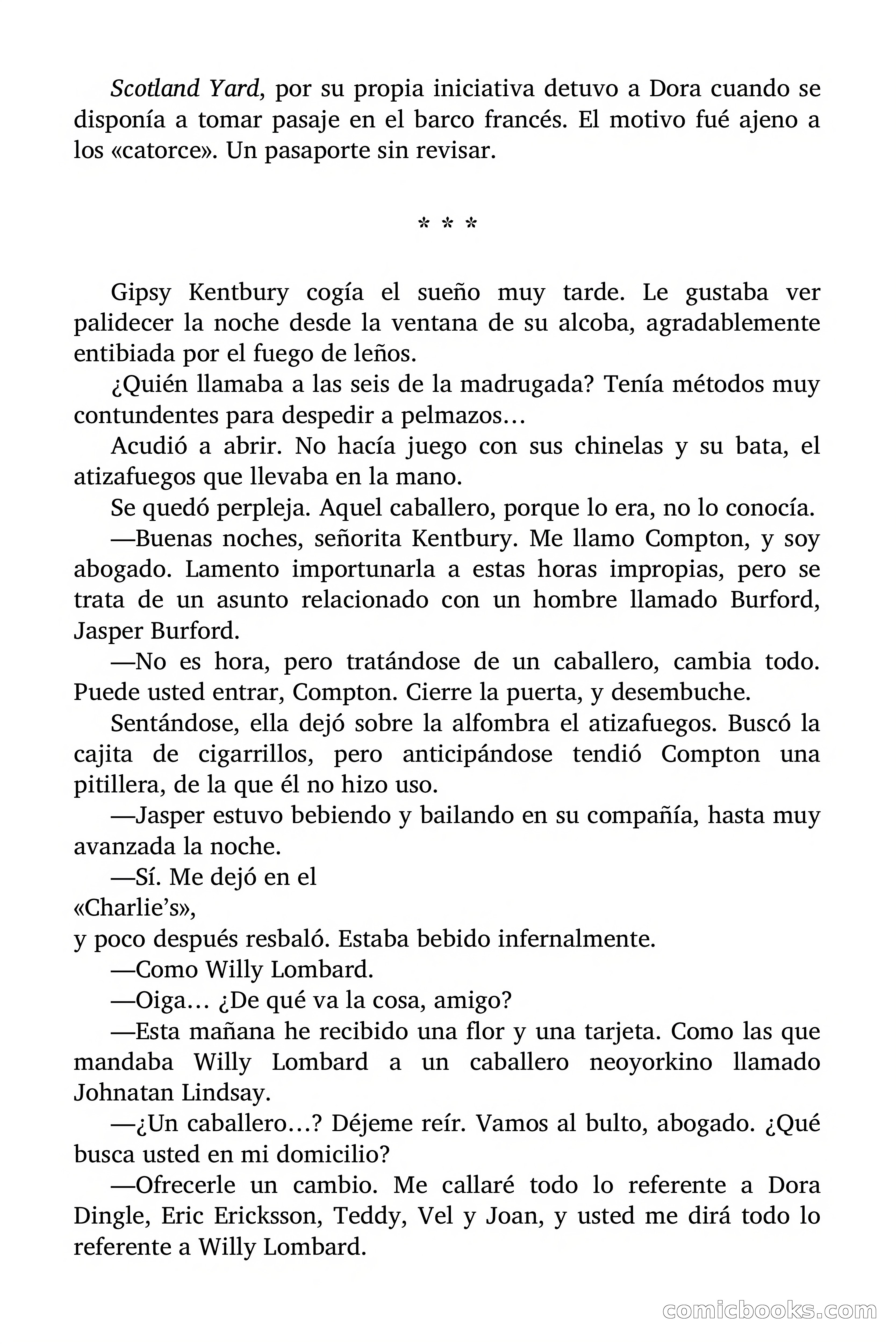 Nardos para tu viuda (Flowers for Your Widow) — page 69 of 88