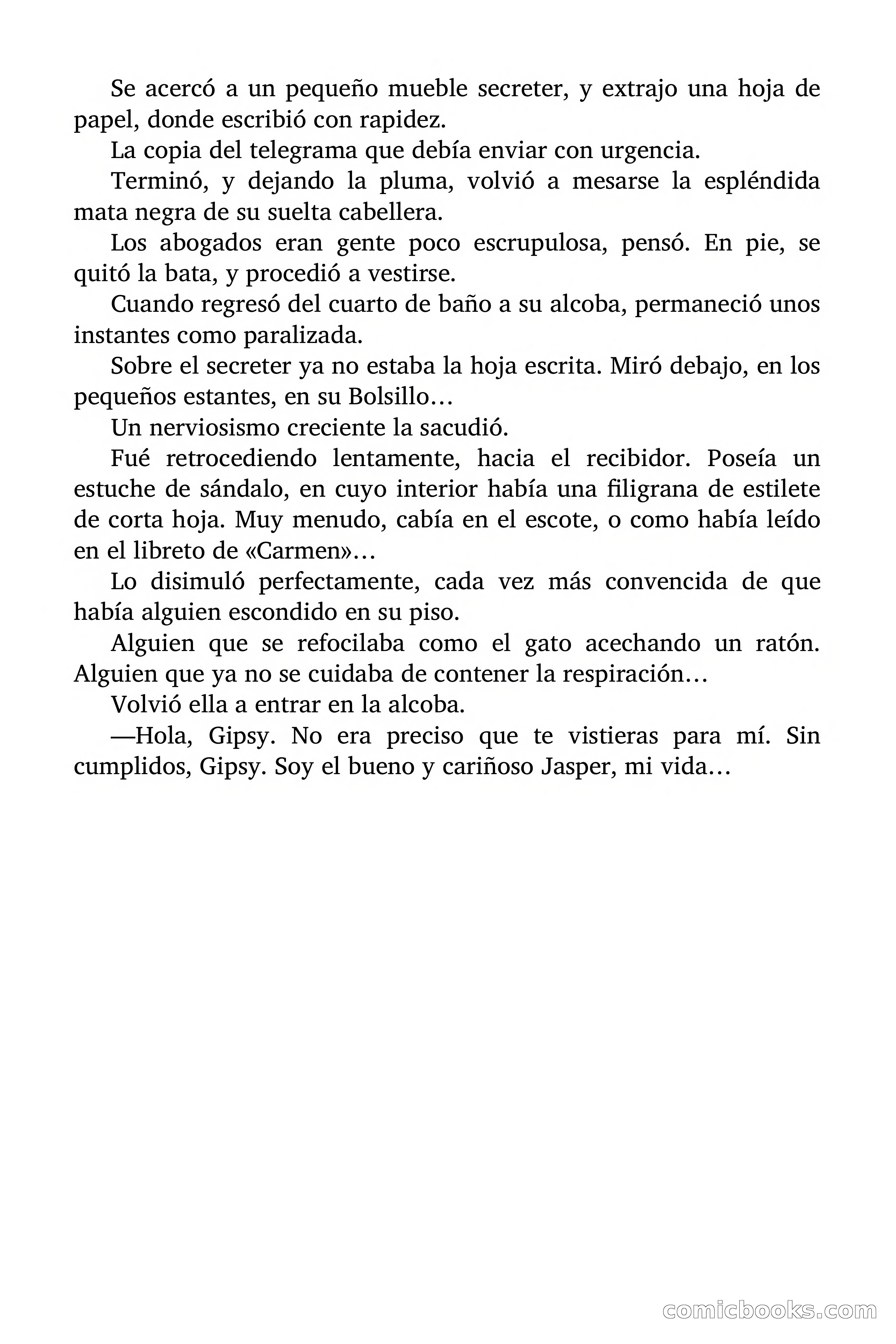 Nardos para tu viuda (Flowers for Your Widow) — page 73 of 88