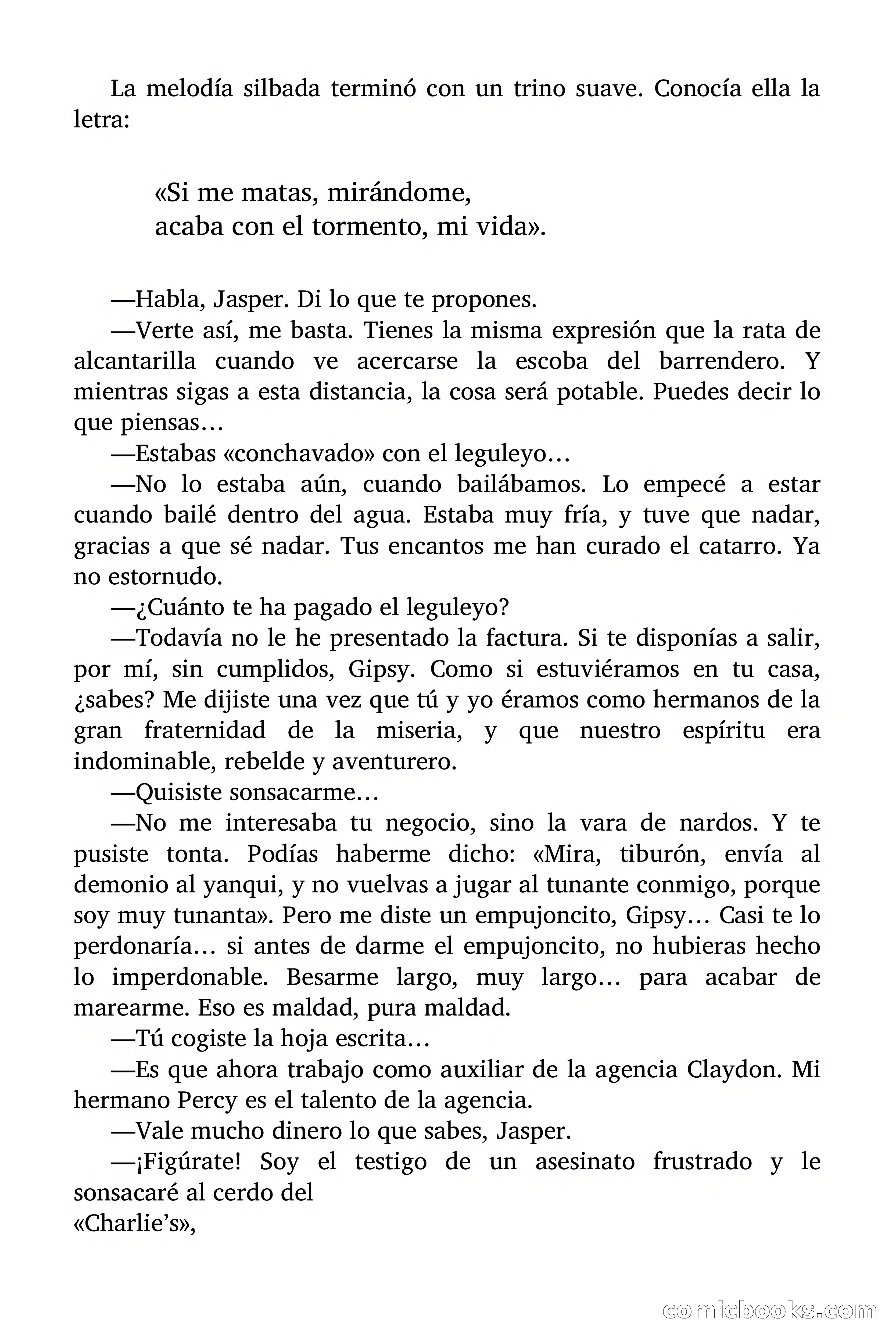 Nardos para tu viuda (Flowers for Your Widow) — page 75 of 88