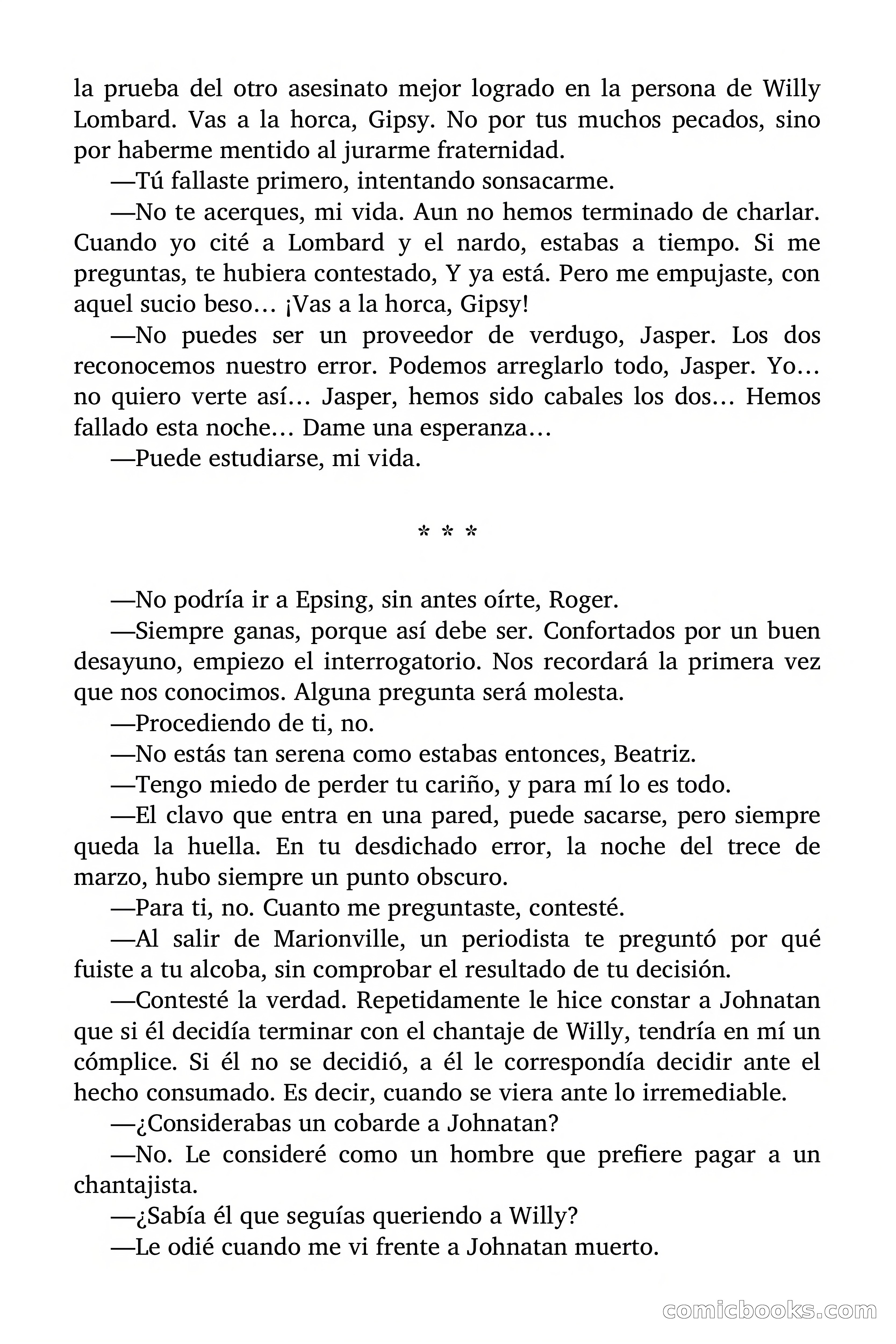 Nardos para tu viuda (Flowers for Your Widow) — page 76 of 88