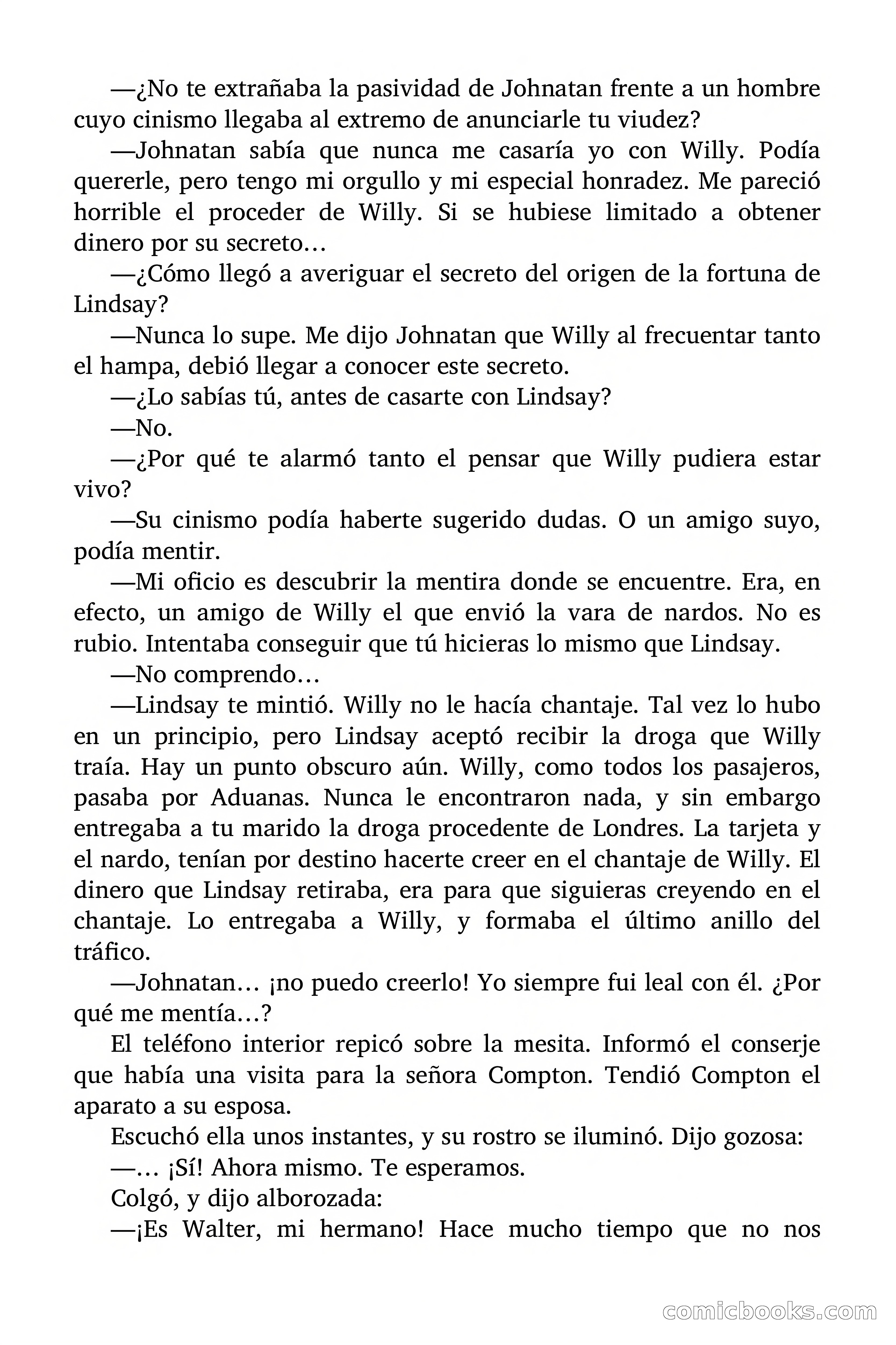 Nardos para tu viuda (Flowers for Your Widow) — page 77 of 88