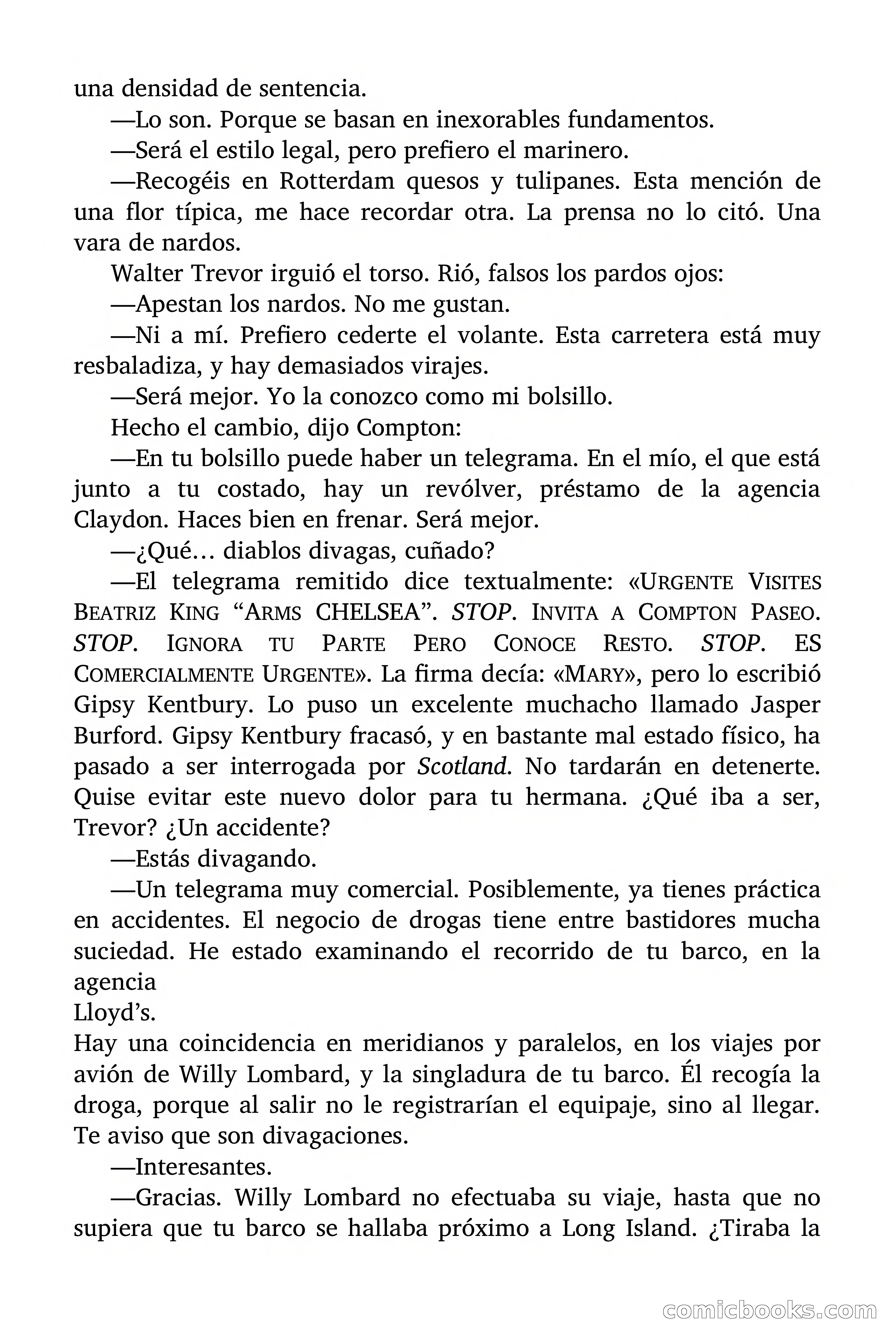 Nardos para tu viuda (Flowers for Your Widow) — page 81 of 88