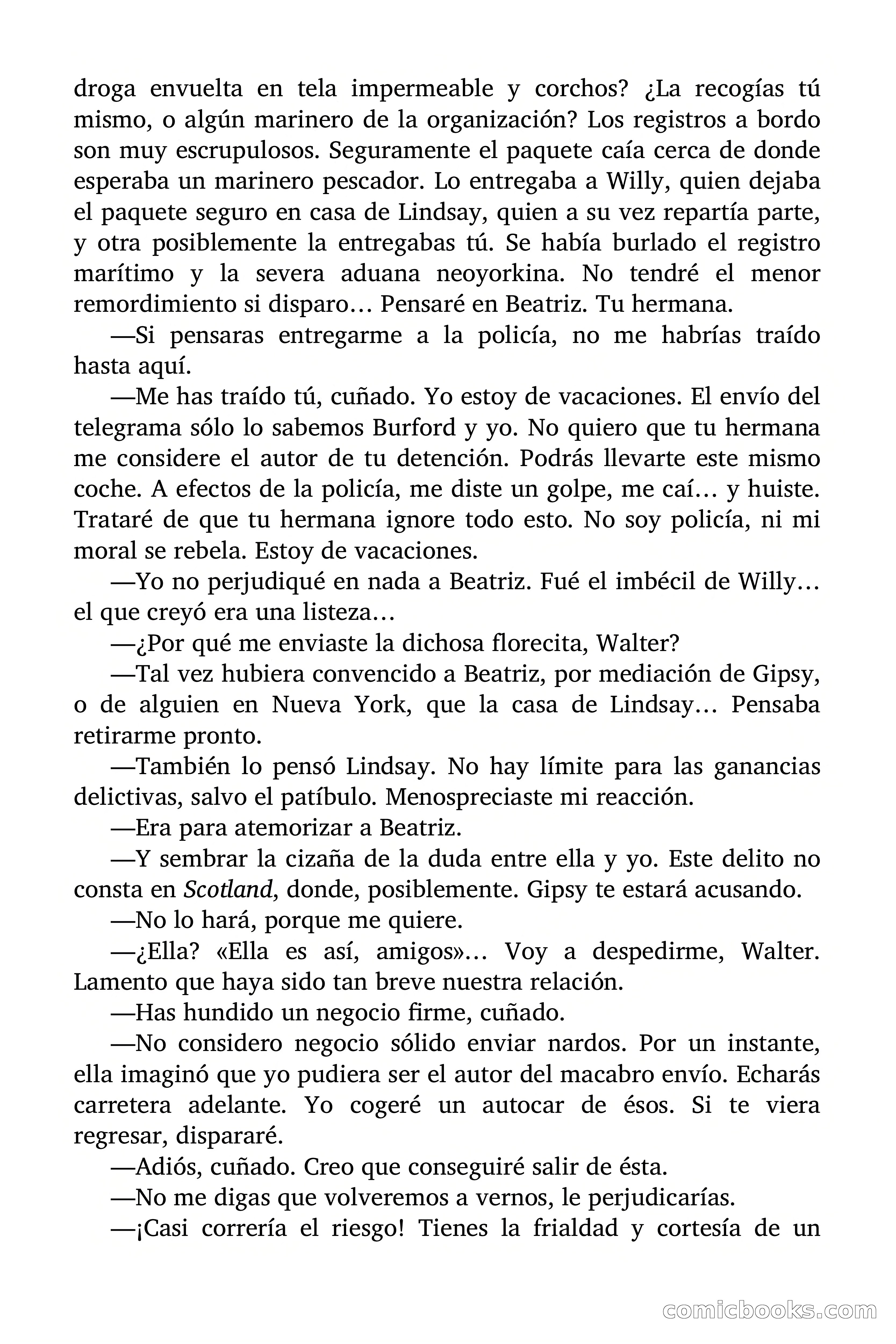 Nardos para tu viuda (Flowers for Your Widow) — page 82 of 88