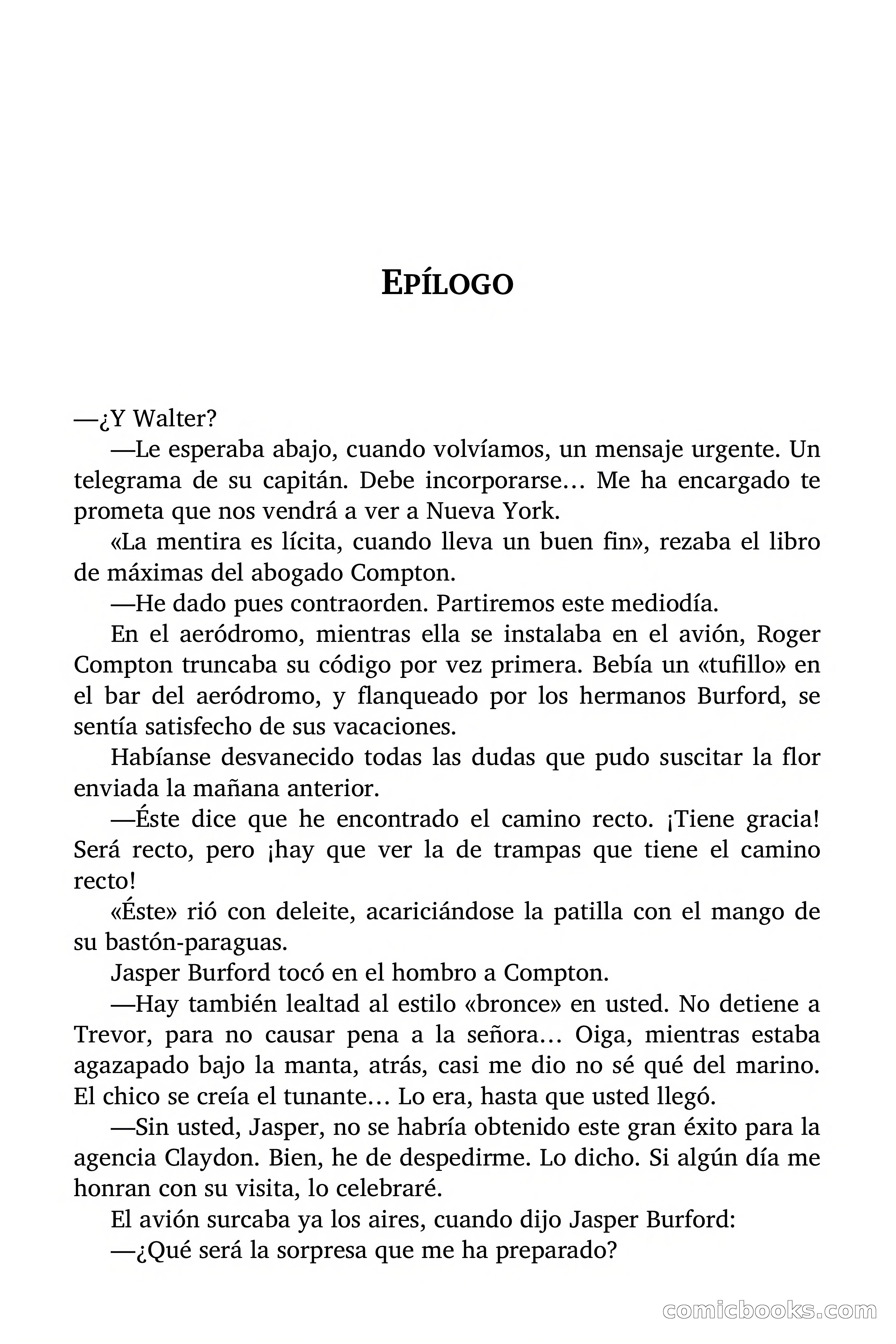 Nardos para tu viuda (Flowers for Your Widow) — page 84 of 88