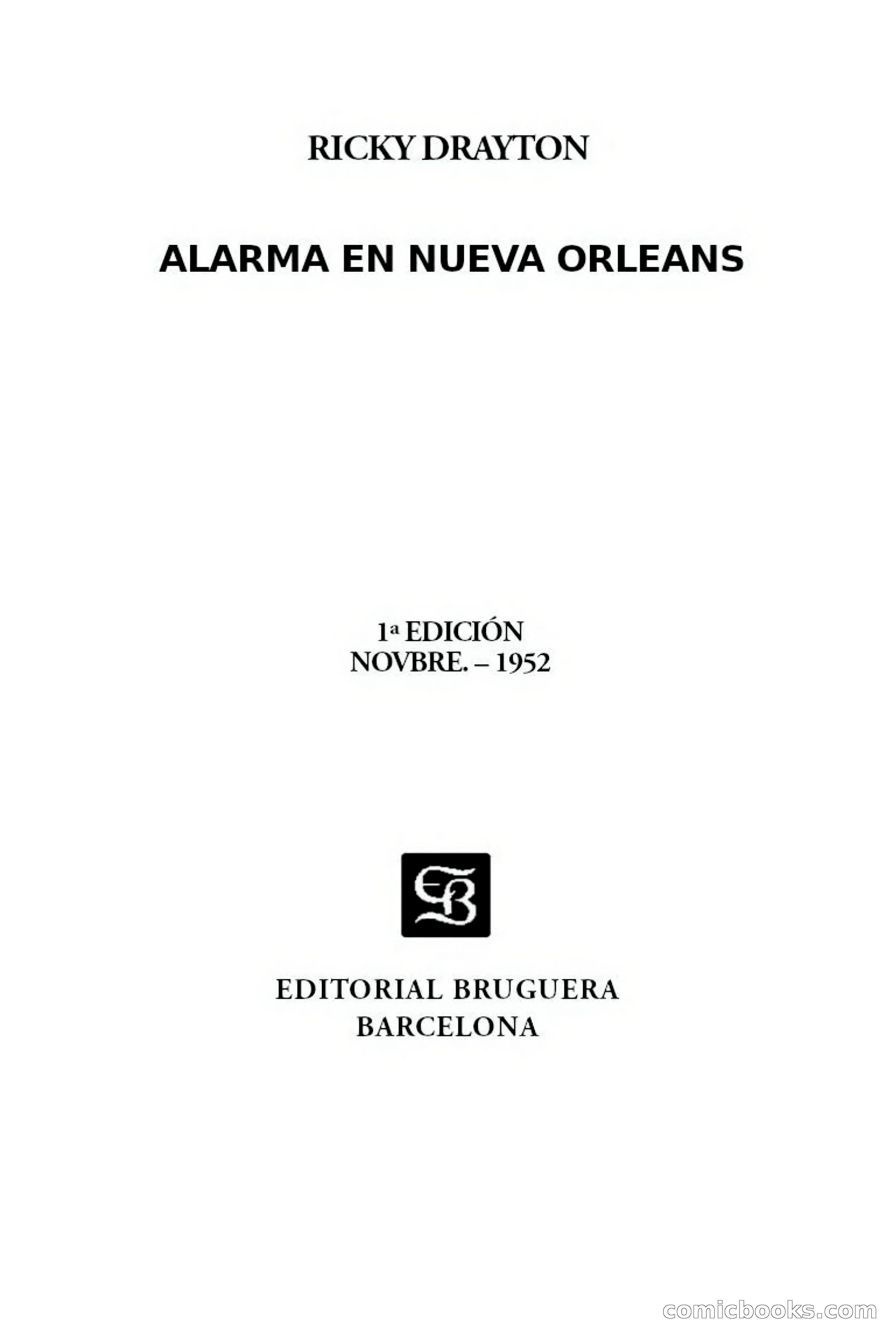 Alarma en Nueva Orleans — page 2 of 111