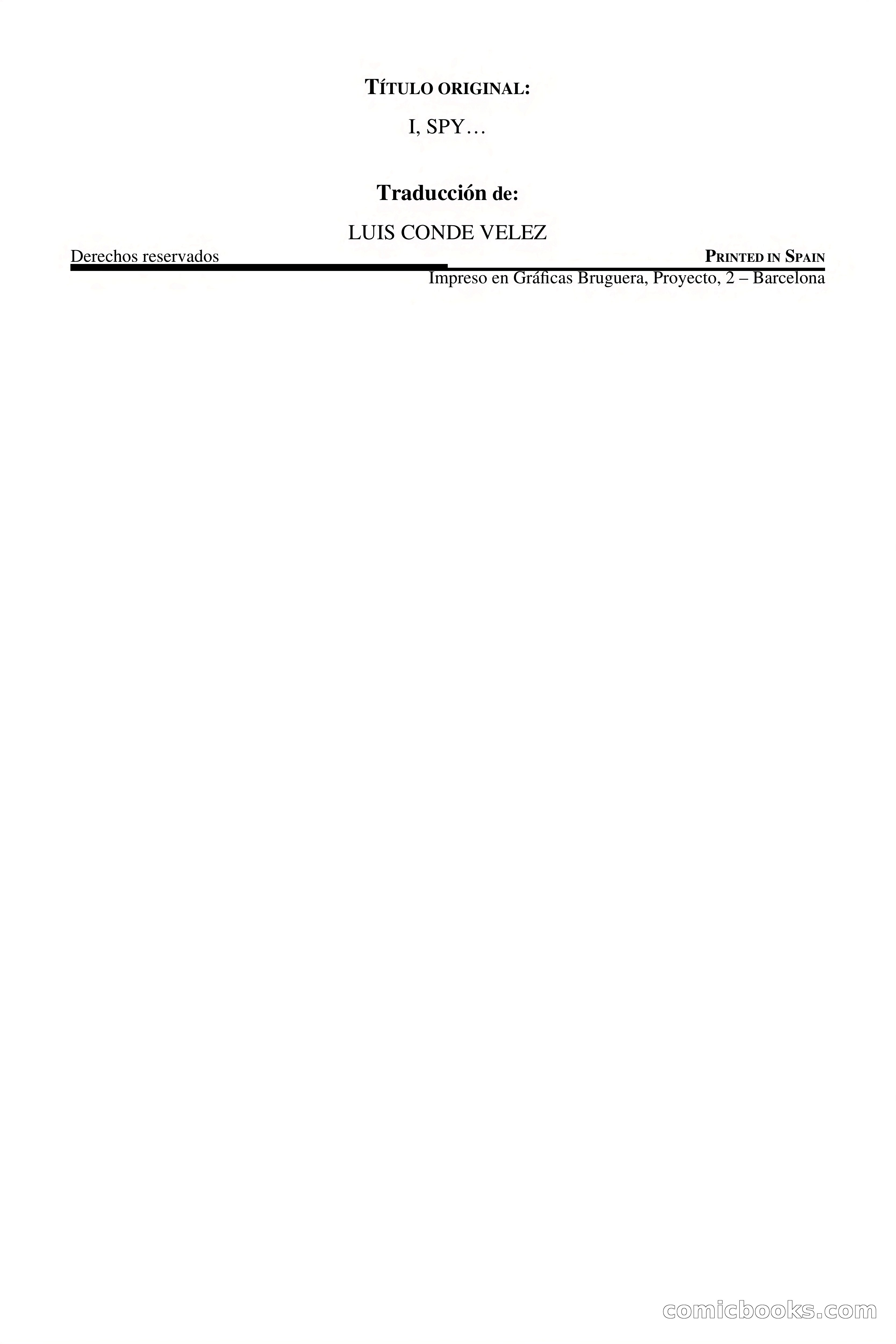 Yo Espía — page 4 of 72