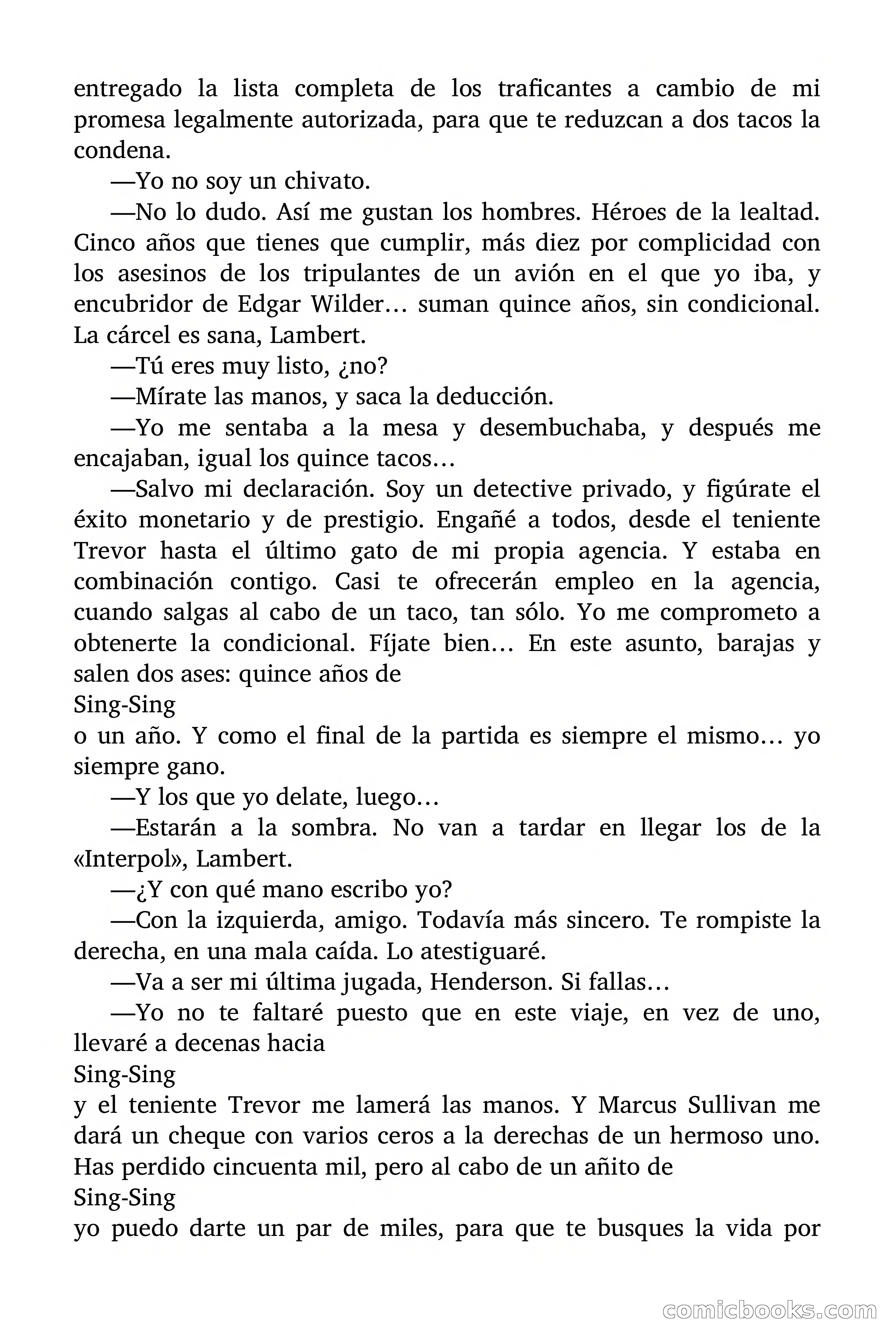 Rumbo a Sing Sing — page 86 of 100