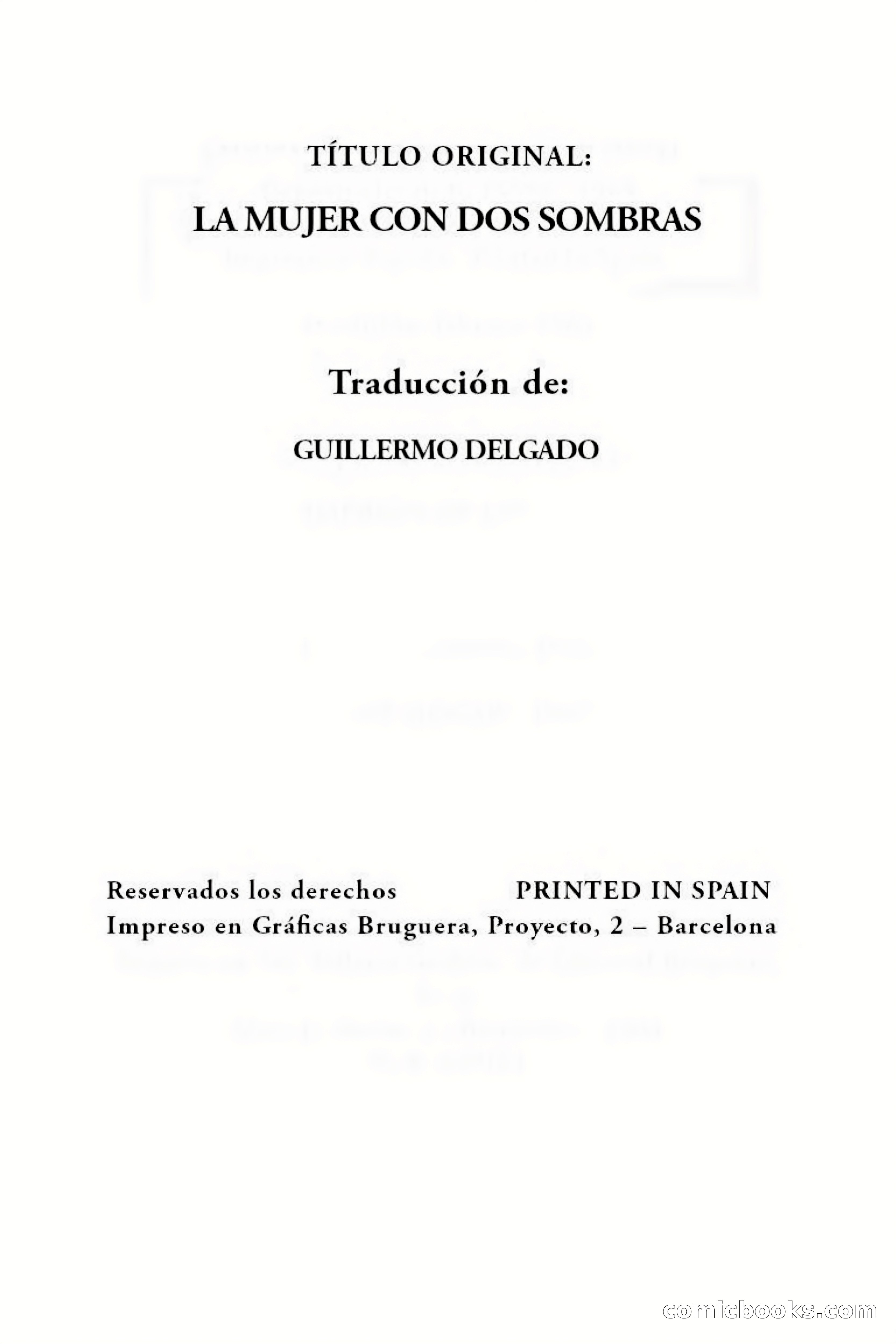 La mujer con dos sombras — page 3 of 92