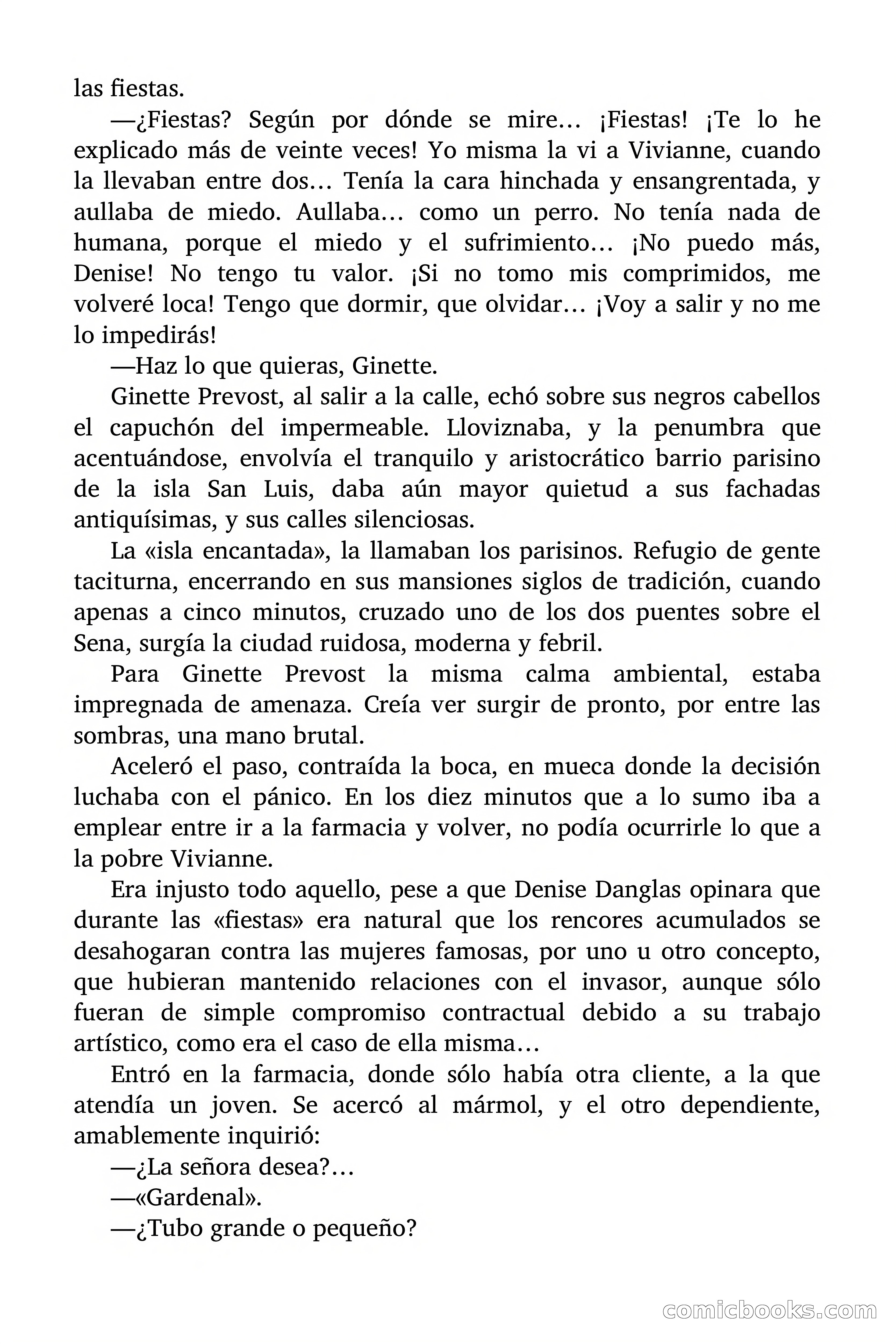 La mujer con dos sombras — page 6 of 92