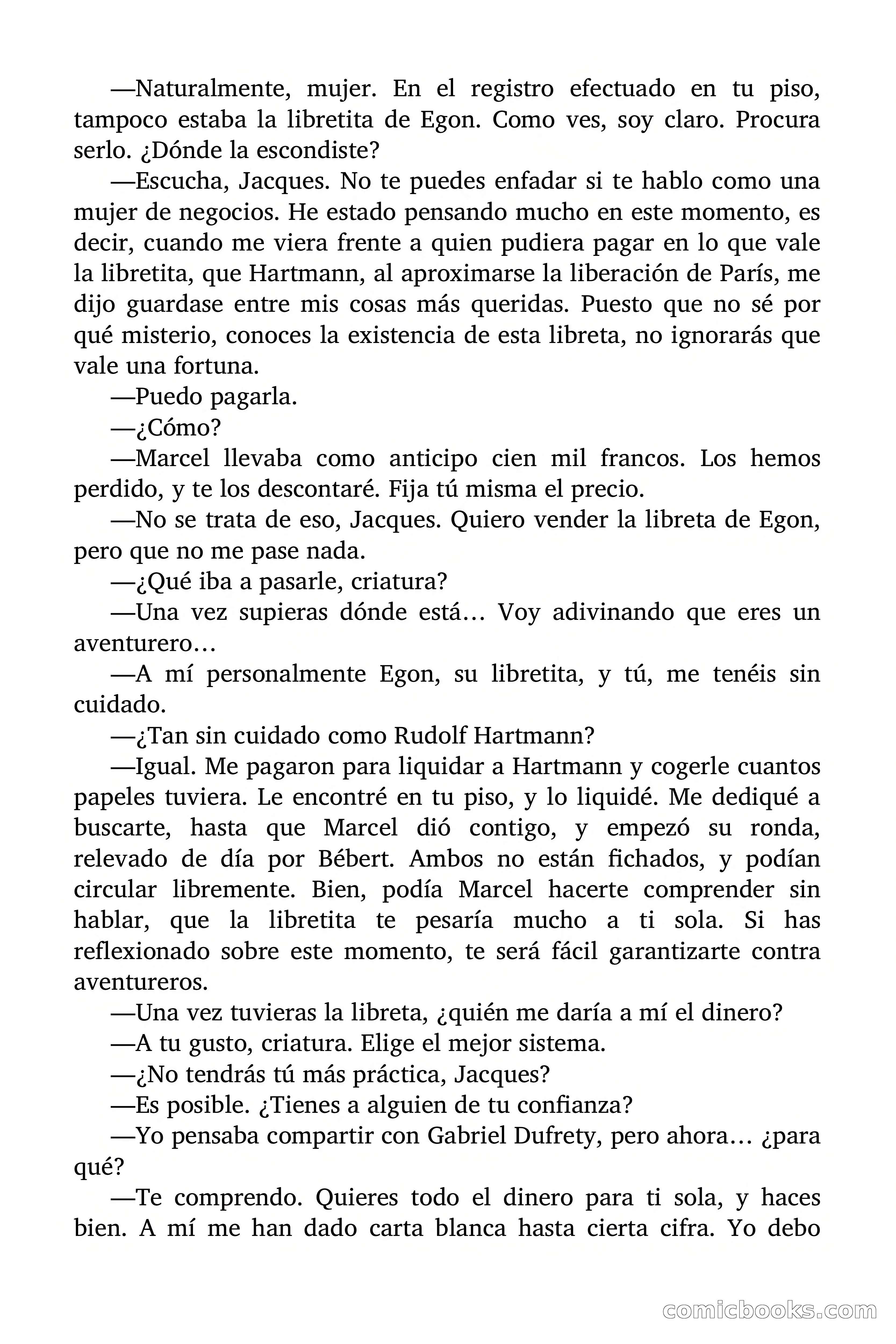 La mujer con dos sombras — page 56 of 92
