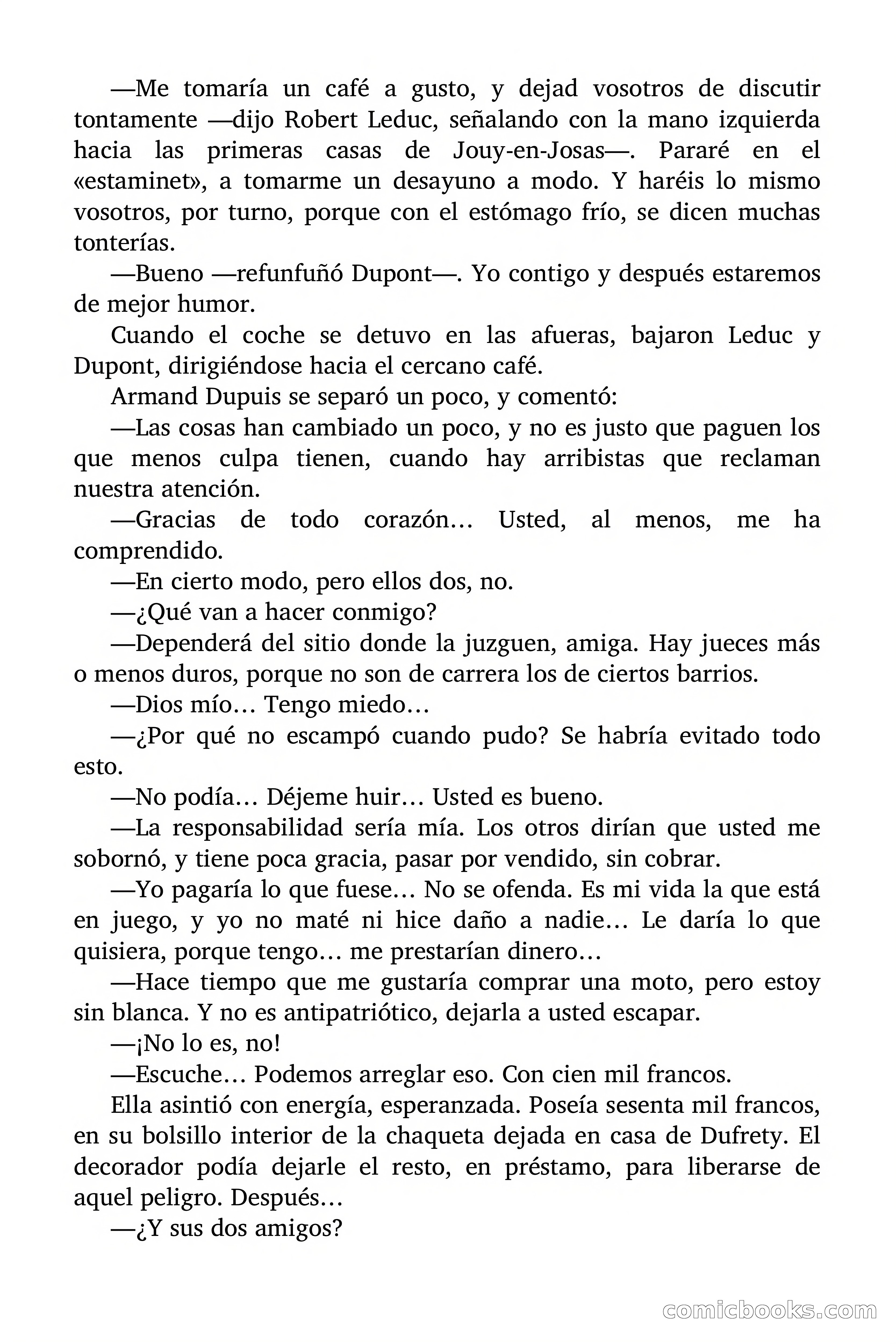 La mujer con dos sombras — page 70 of 92
