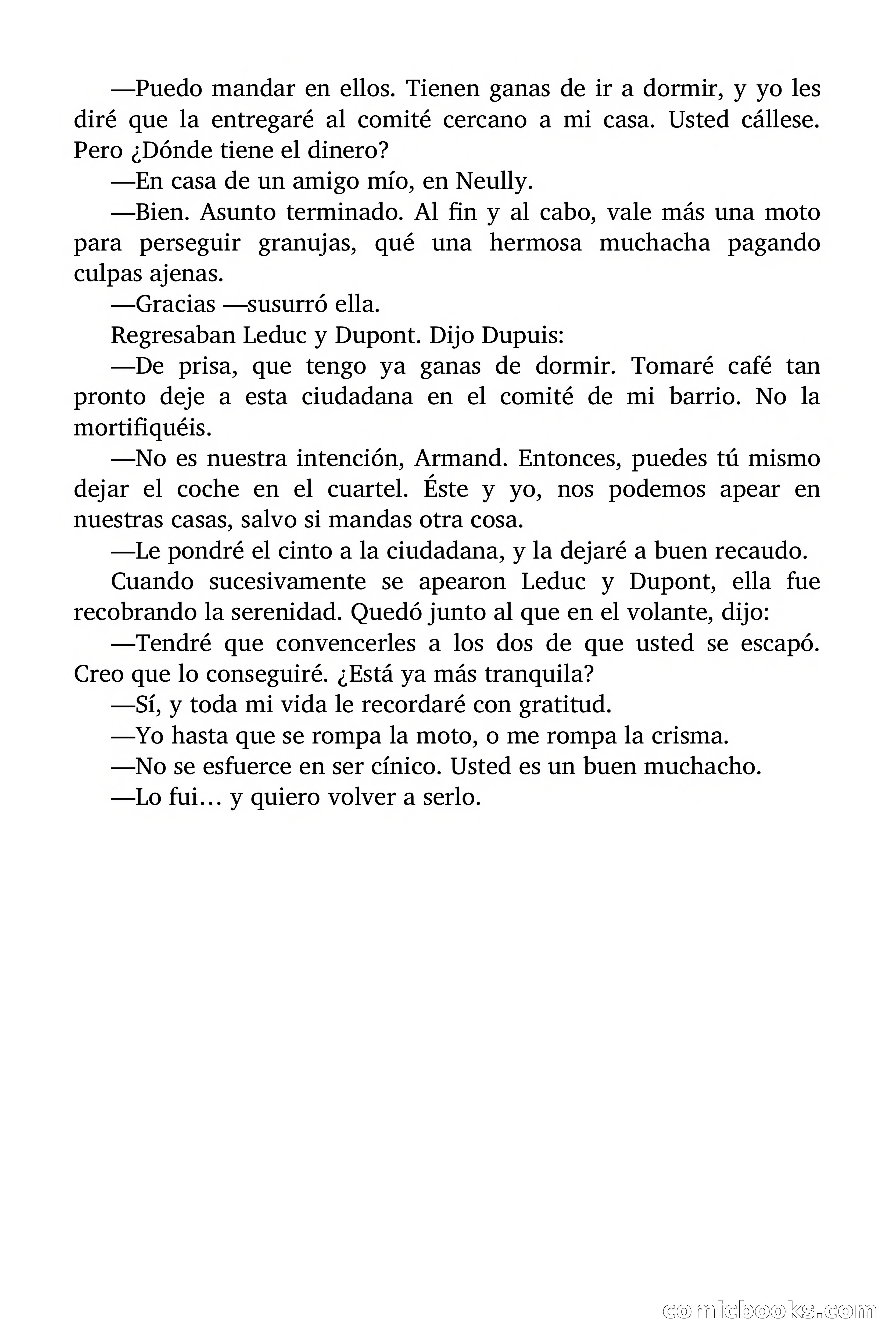 La mujer con dos sombras — page 71 of 92