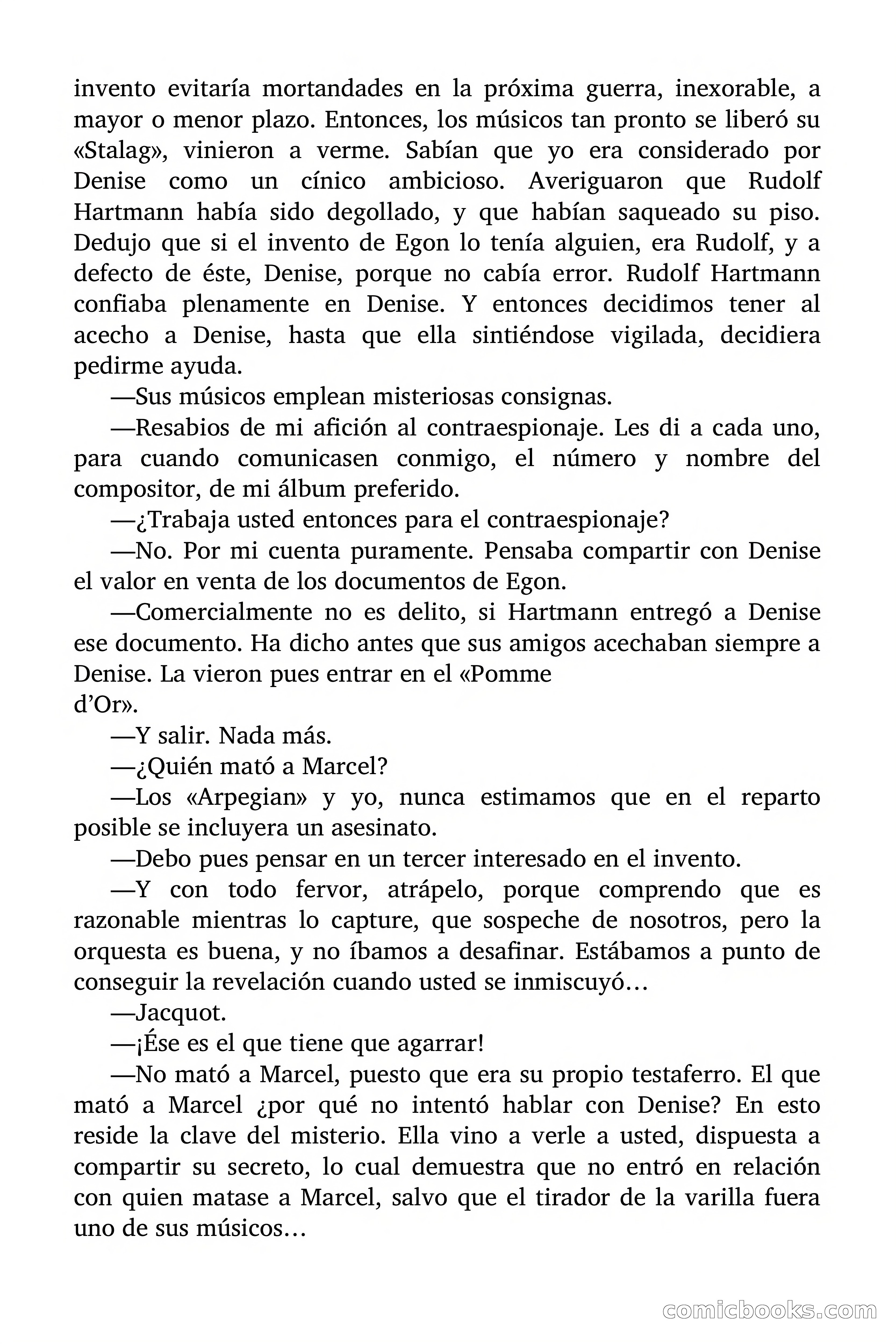 La mujer con dos sombras — page 75 of 92