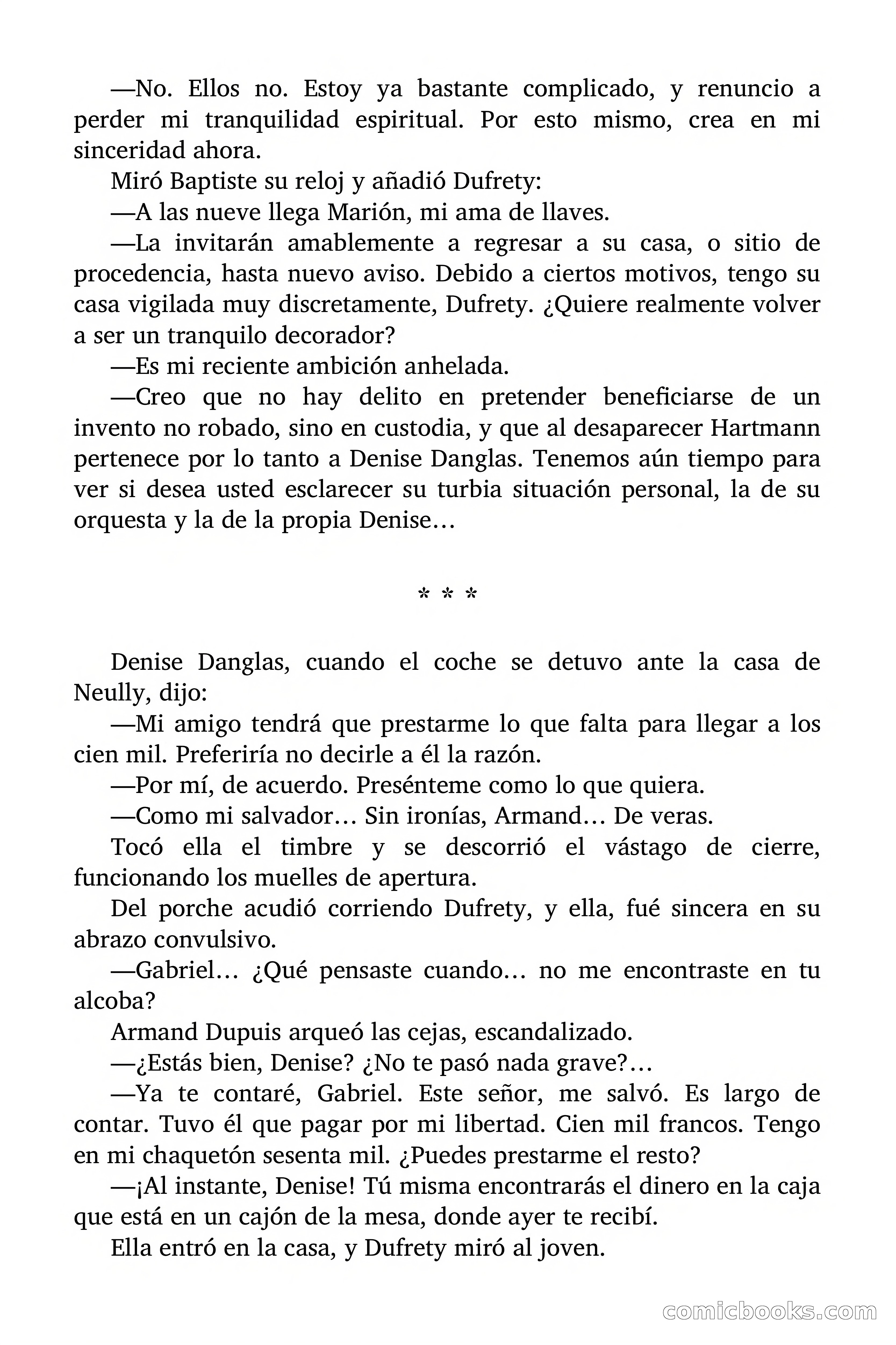 La mujer con dos sombras — page 76 of 92