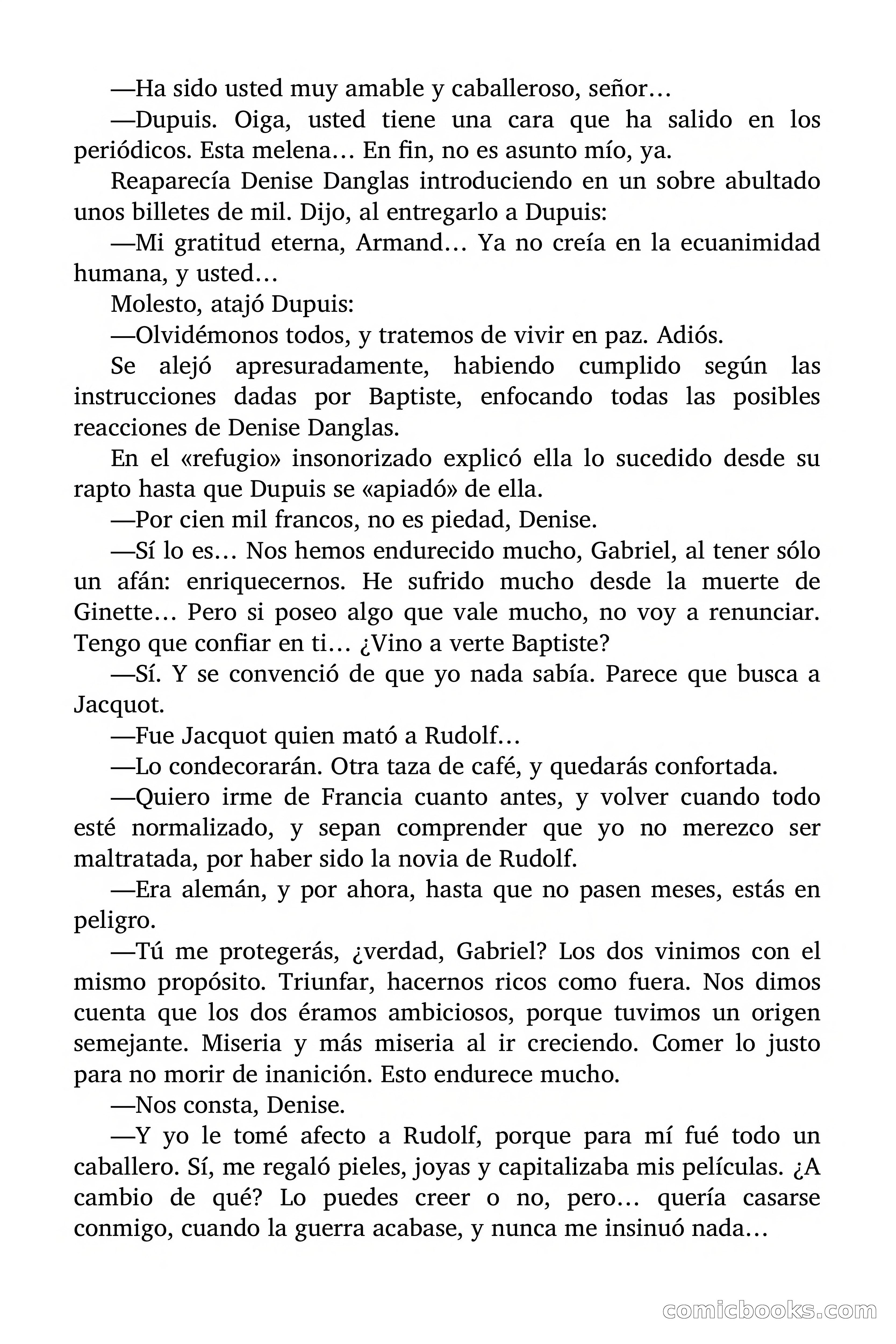 La mujer con dos sombras — page 77 of 92