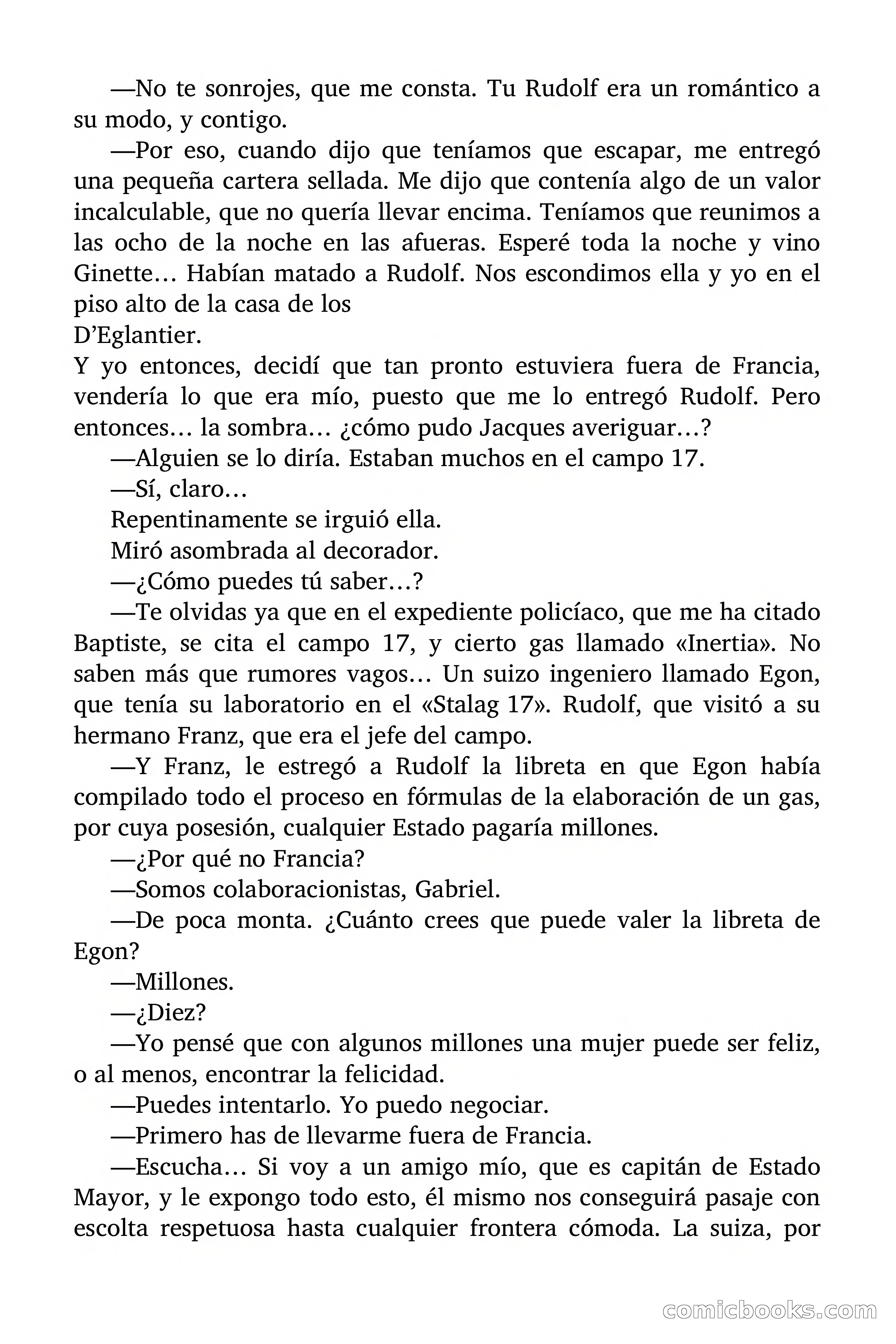 La mujer con dos sombras — page 78 of 92