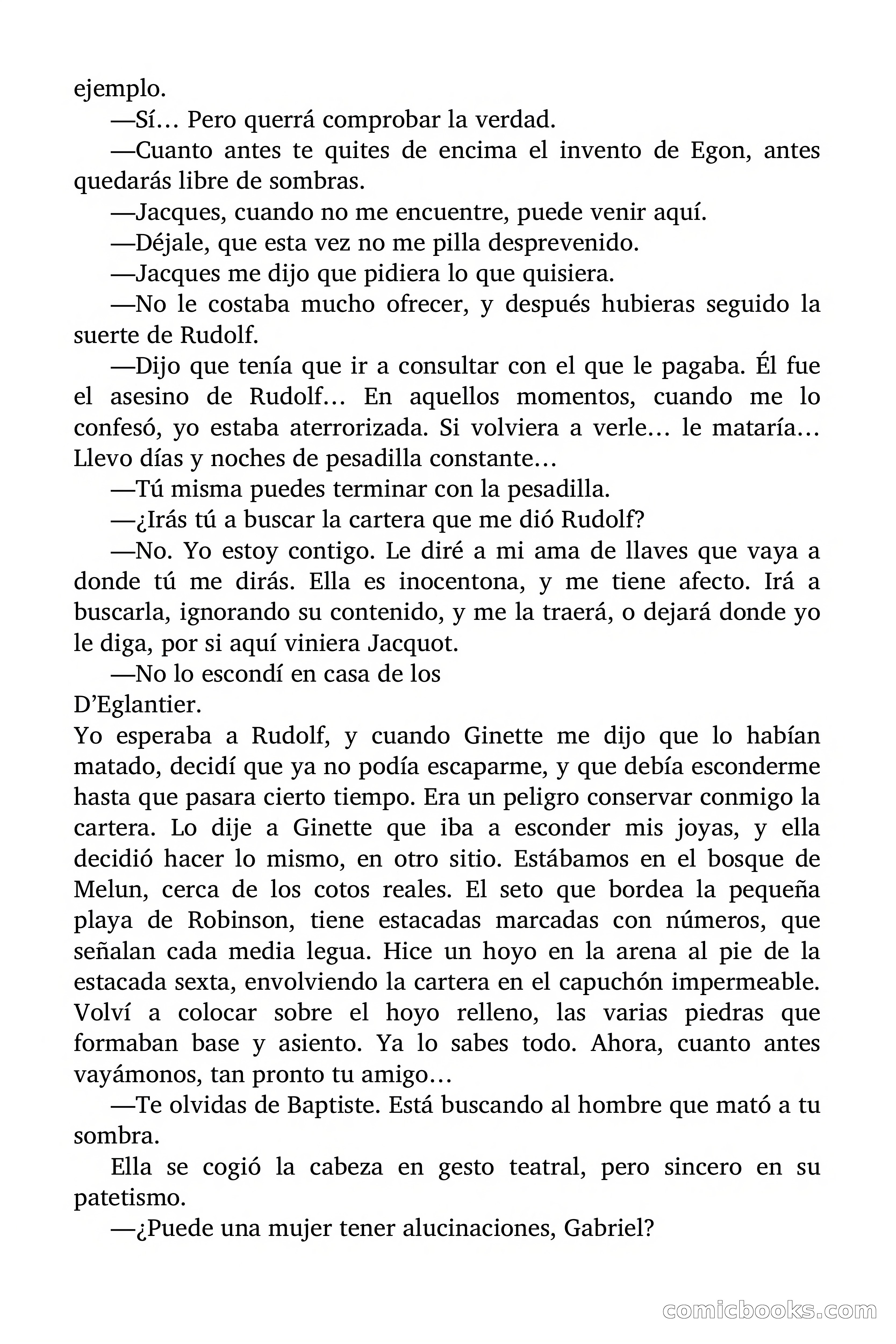 La mujer con dos sombras — page 79 of 92