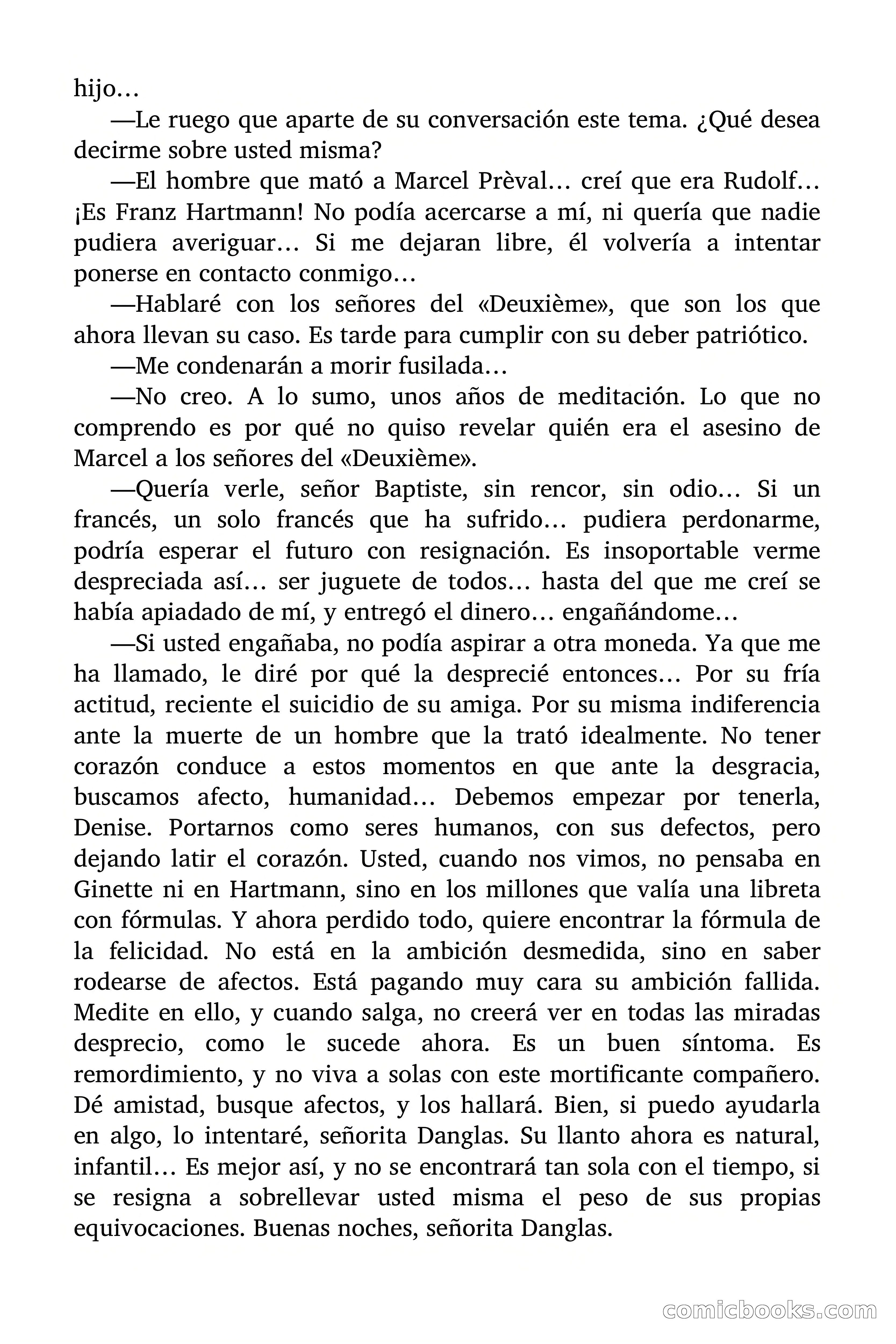 La mujer con dos sombras — page 85 of 92