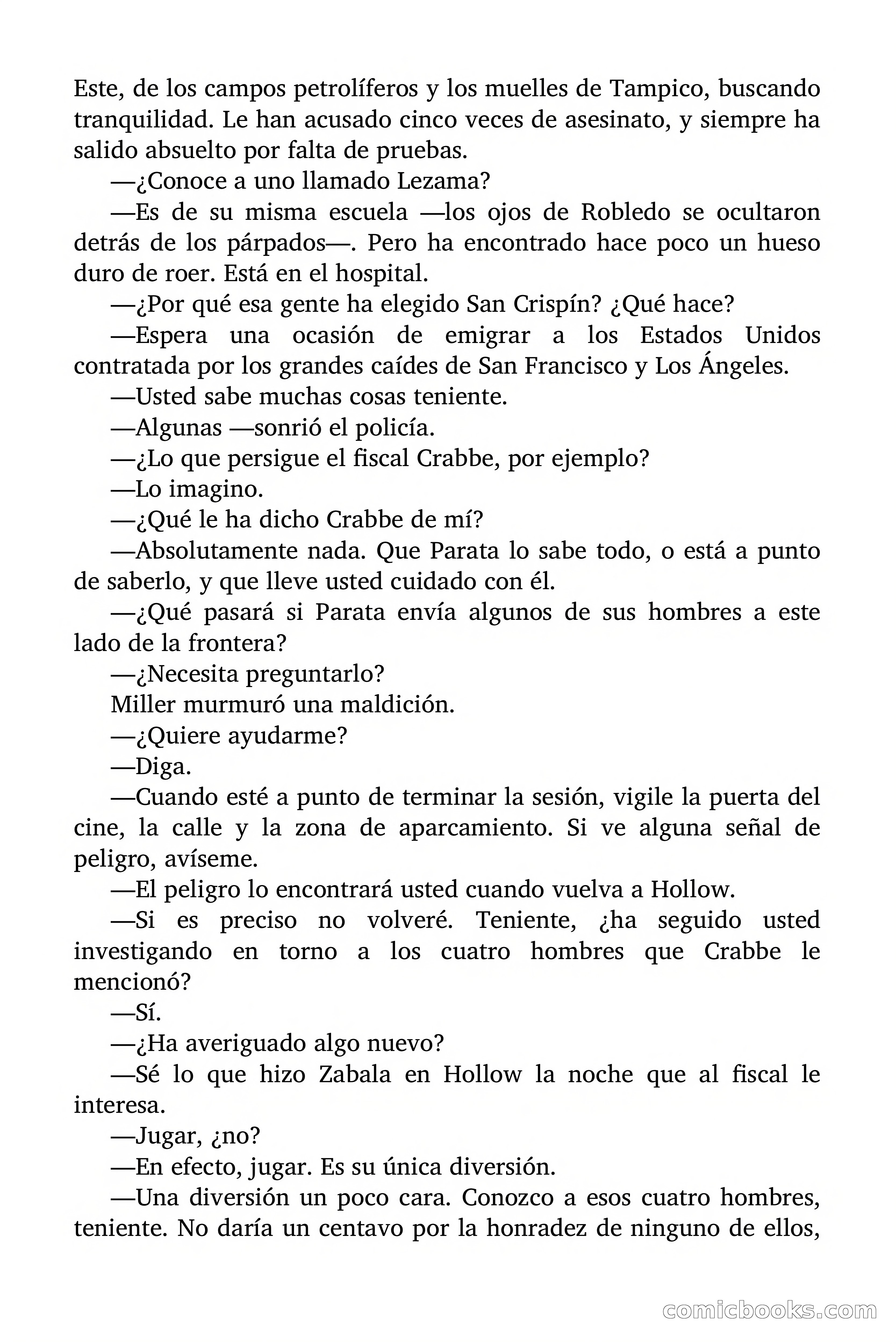 Asesinato en la frontera — page 104 of 123