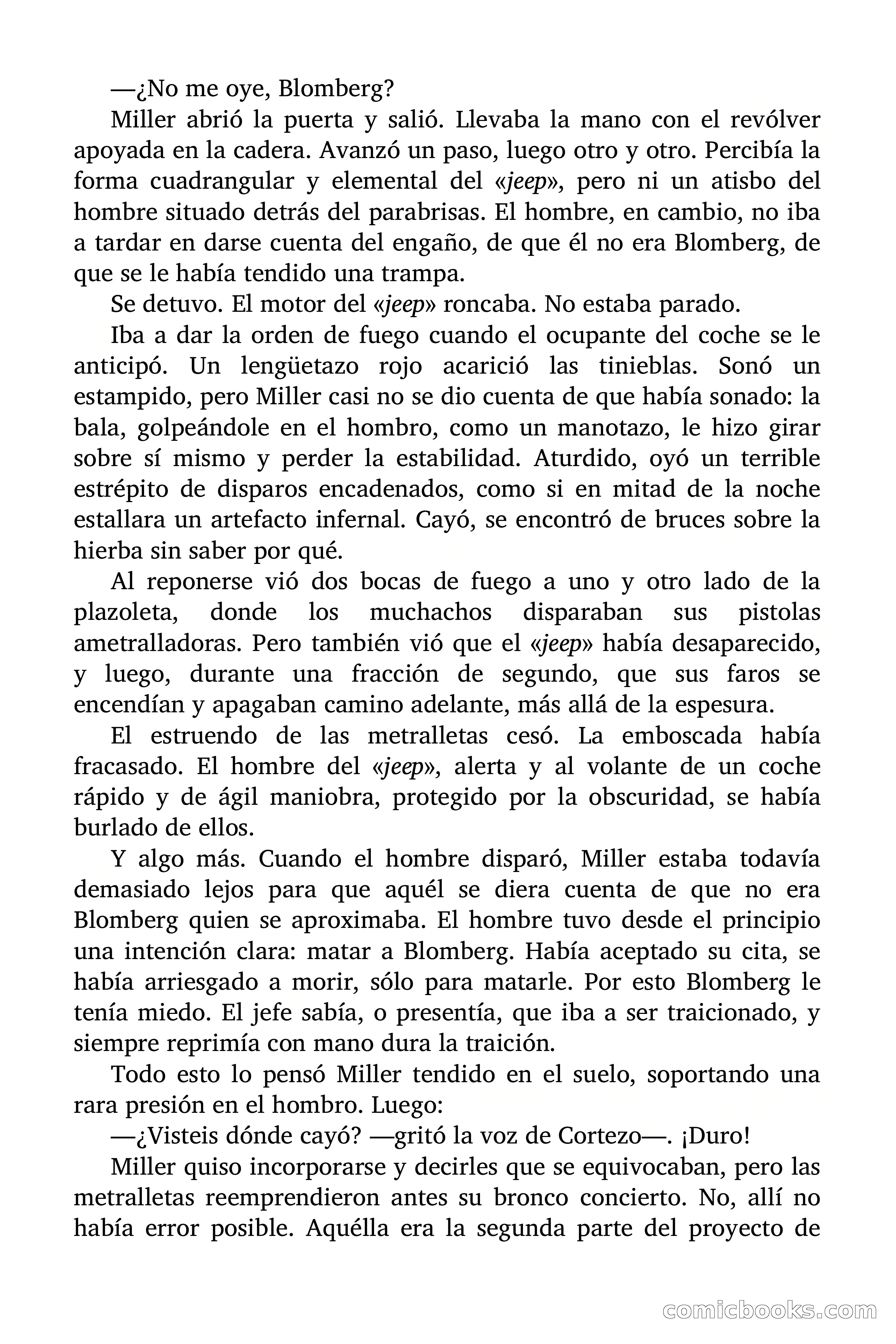 Asesinato en la frontera — page 109 of 123