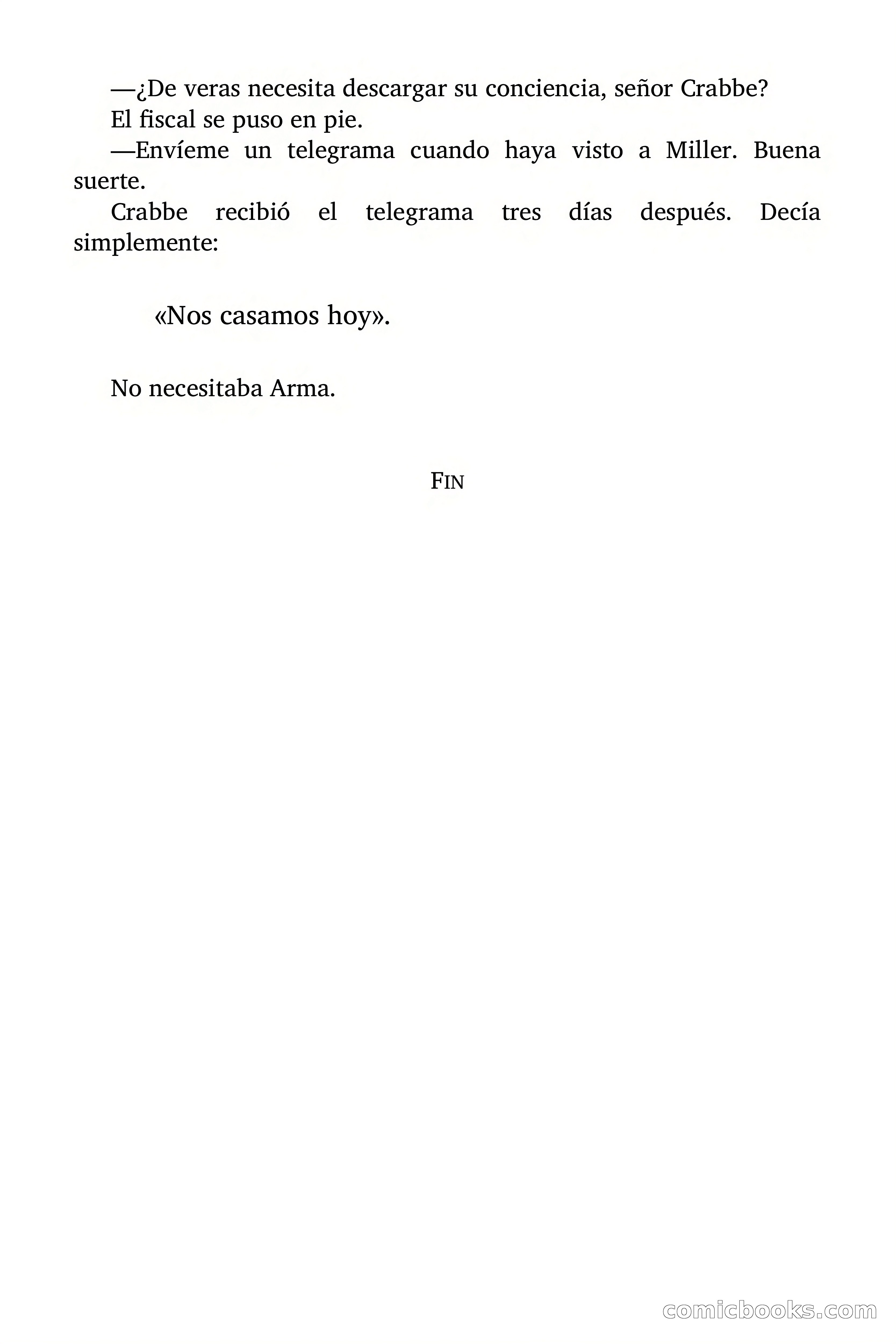 Asesinato en la frontera — page 120 of 123