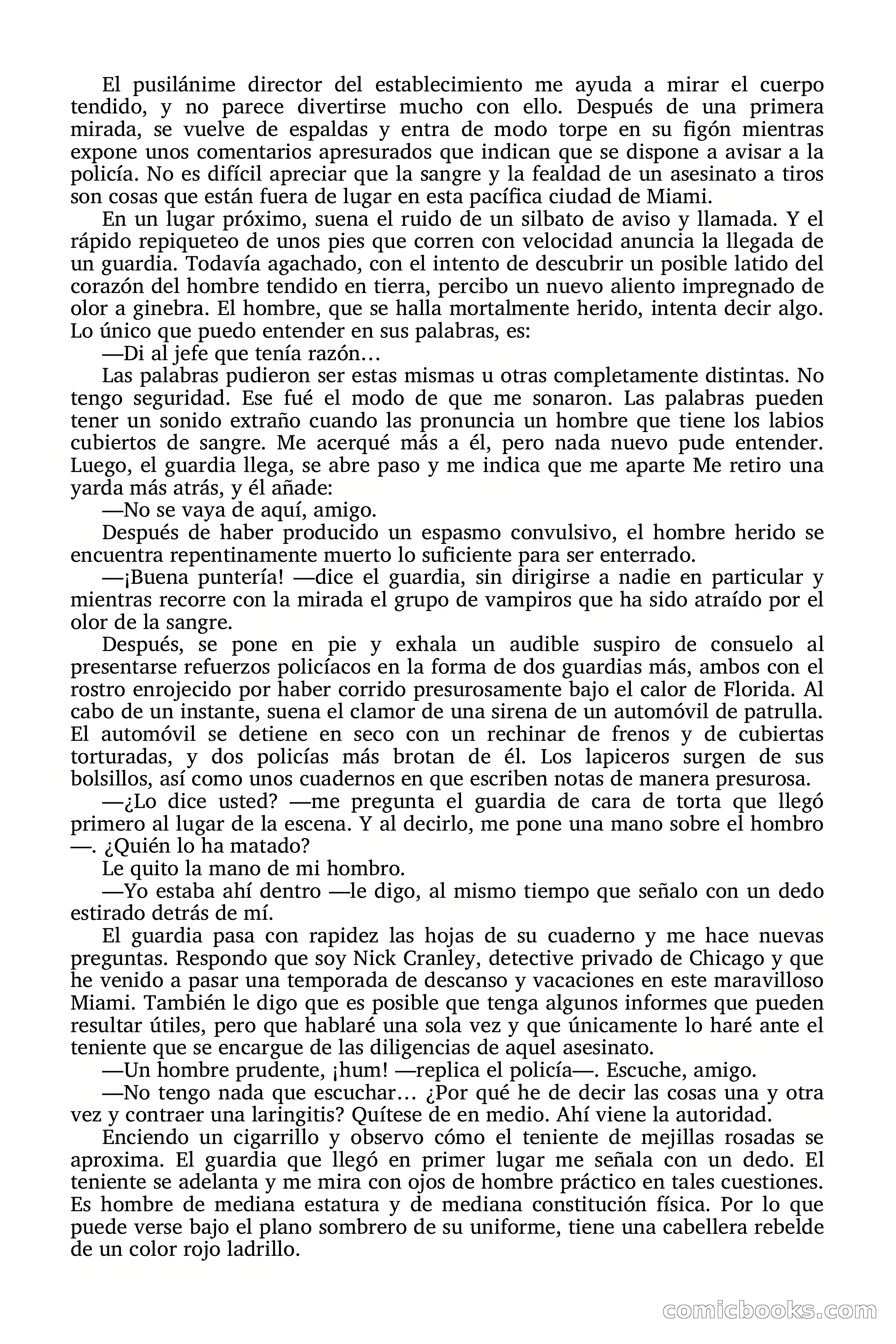 Di adiós al cadáver — page 6 of 76