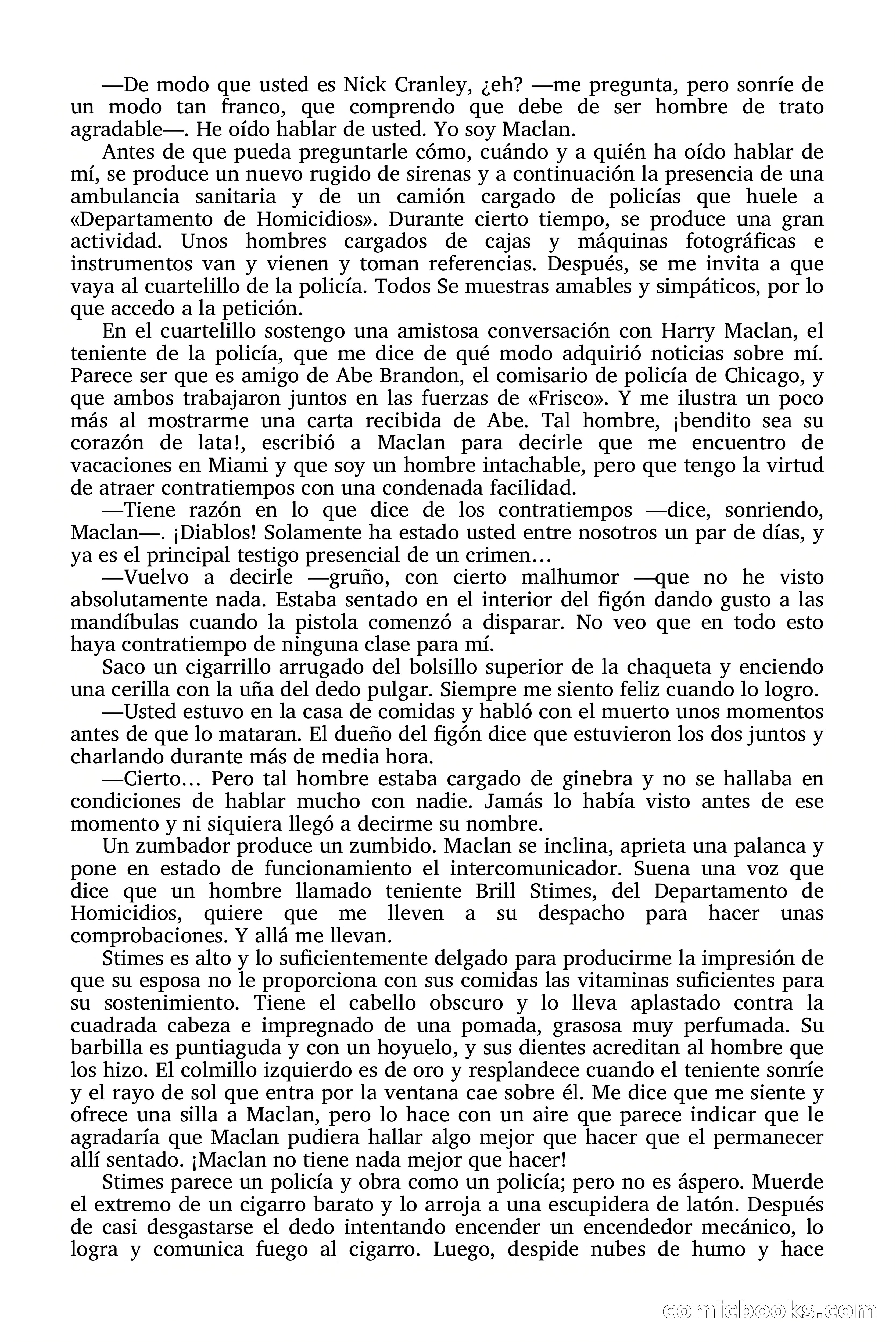 Di adiós al cadáver — page 7 of 76