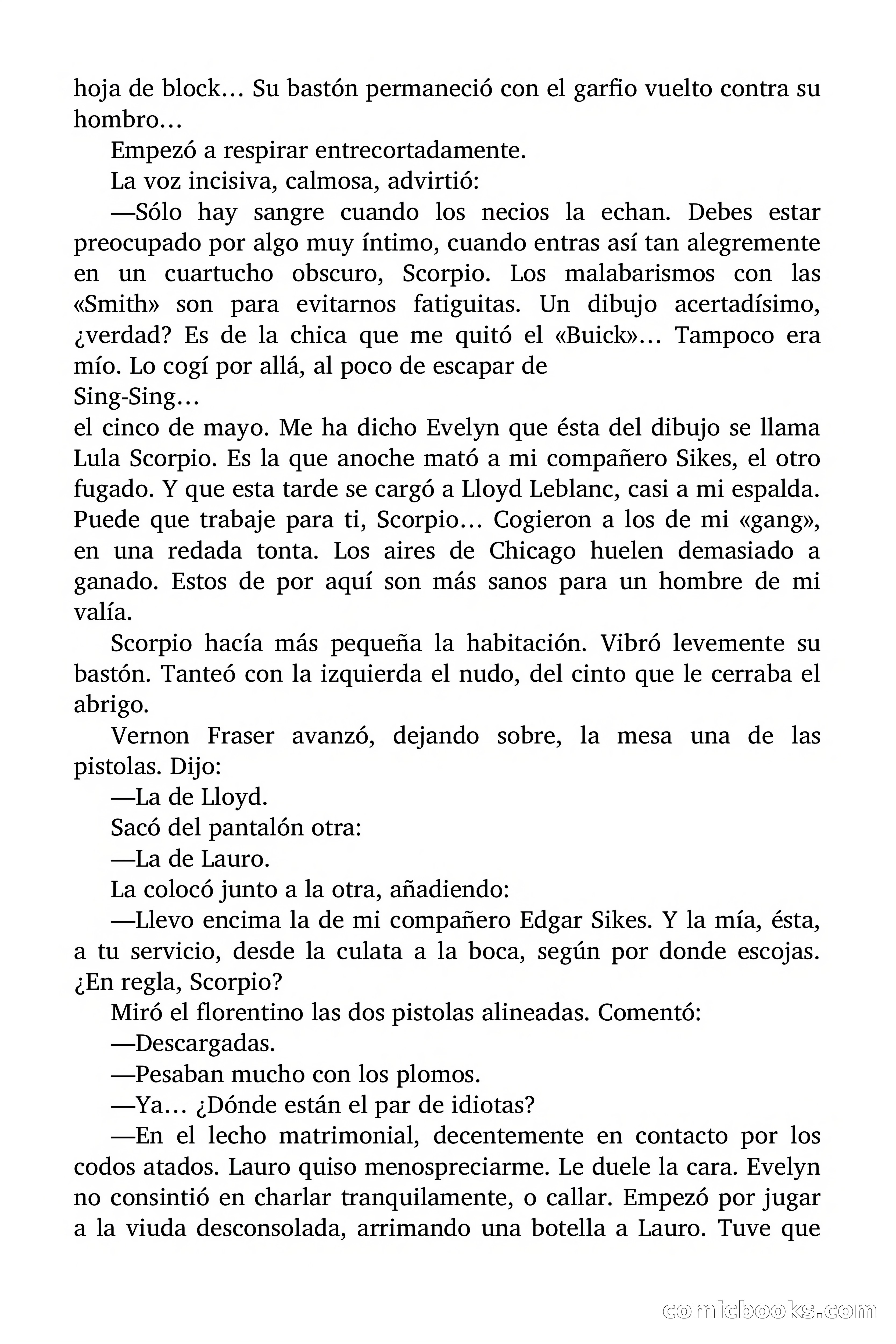 Lo siento por el muerto — page 69 of 83