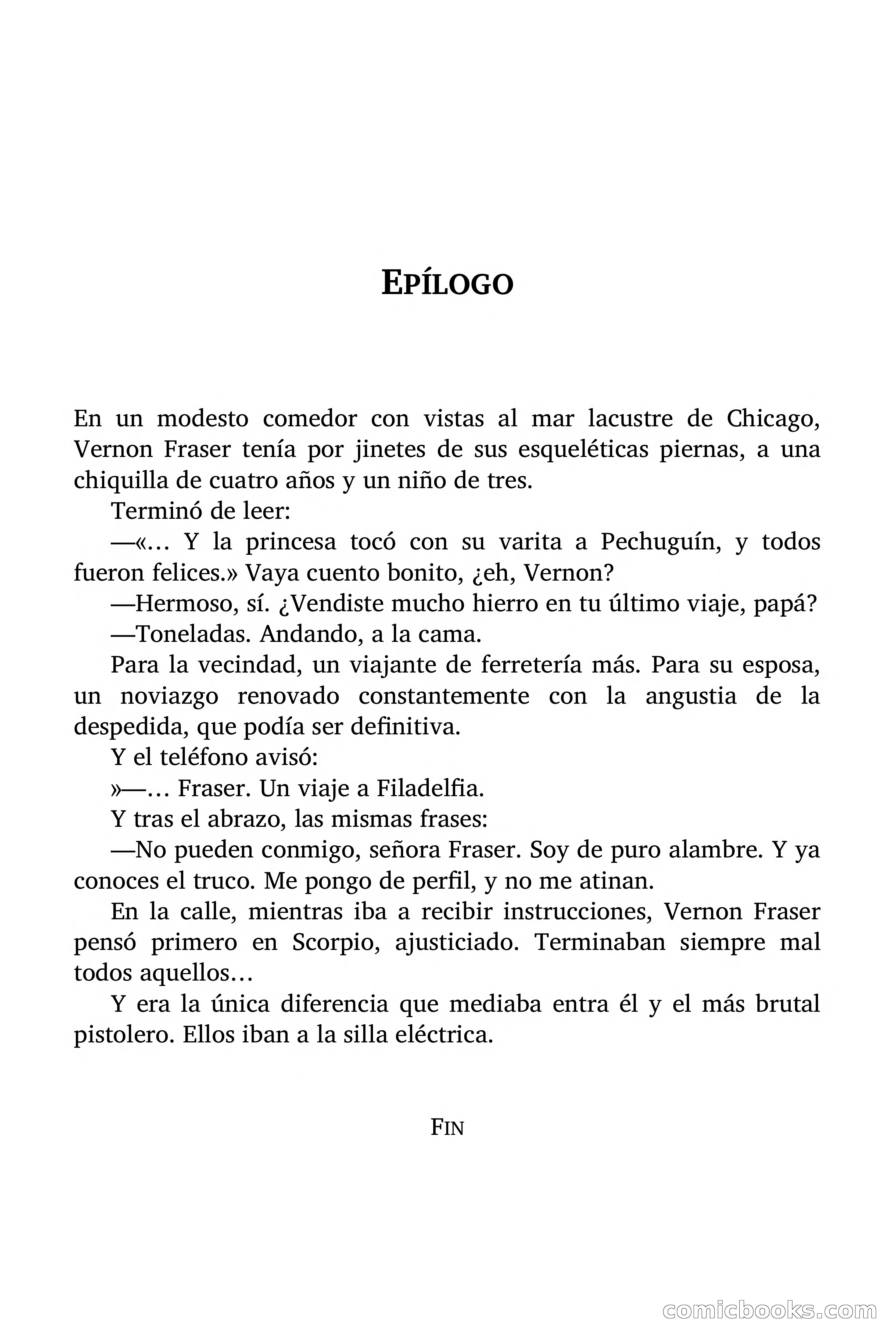 Lo siento por el muerto — page 81 of 83