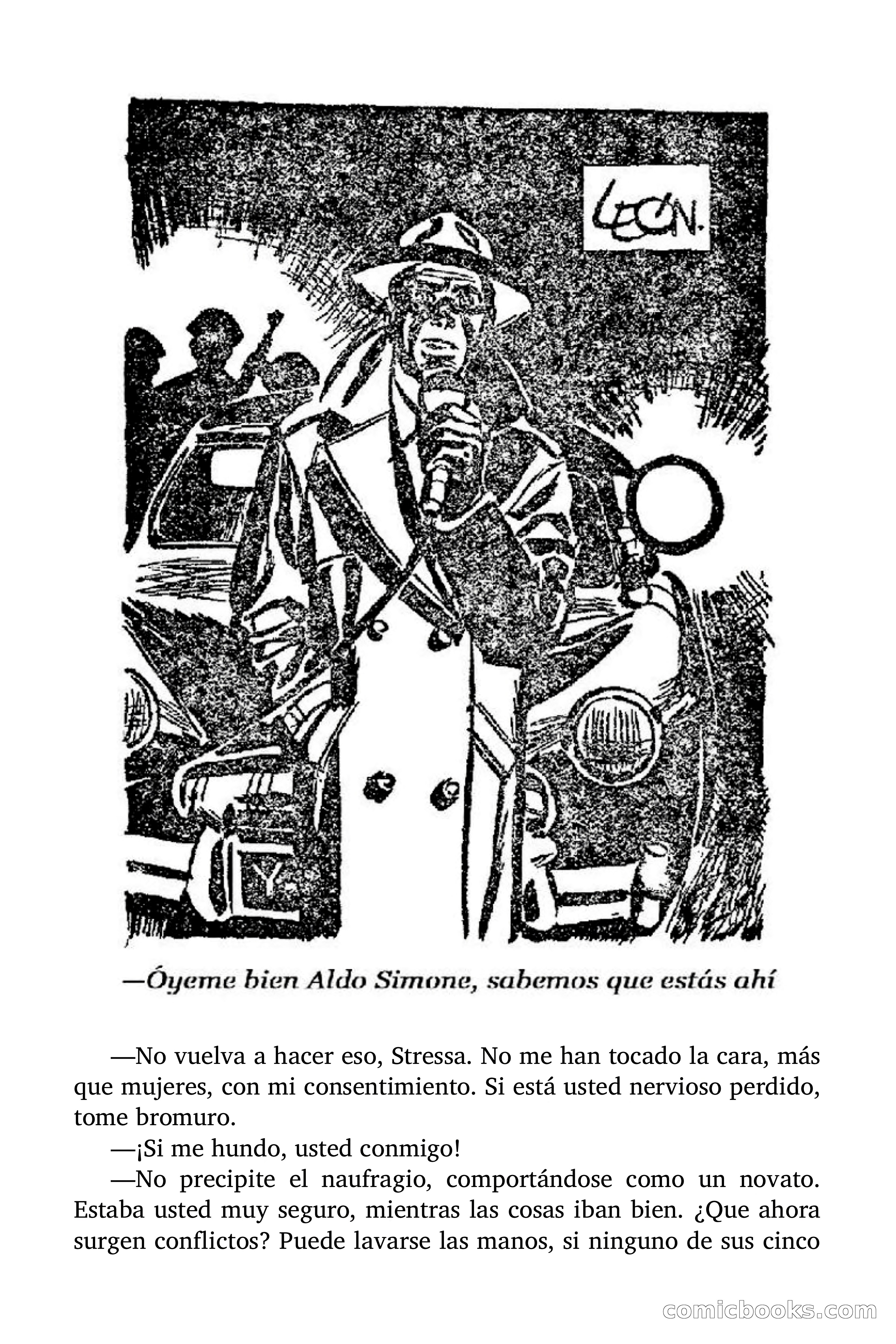 Detective Magazine Cover: "Vendetta en Chicago" — page 25 of 91