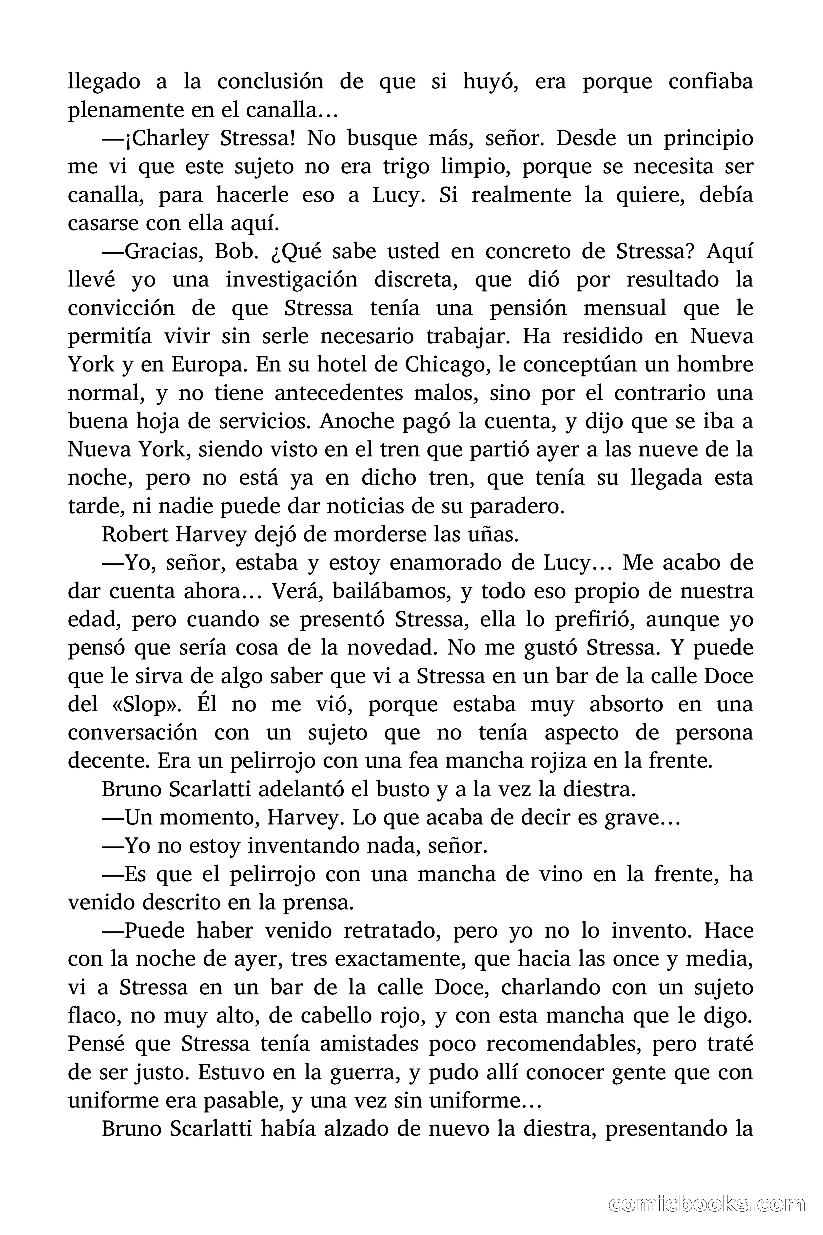 Detective Magazine Cover: "Vendetta en Chicago" — page 55 of 91