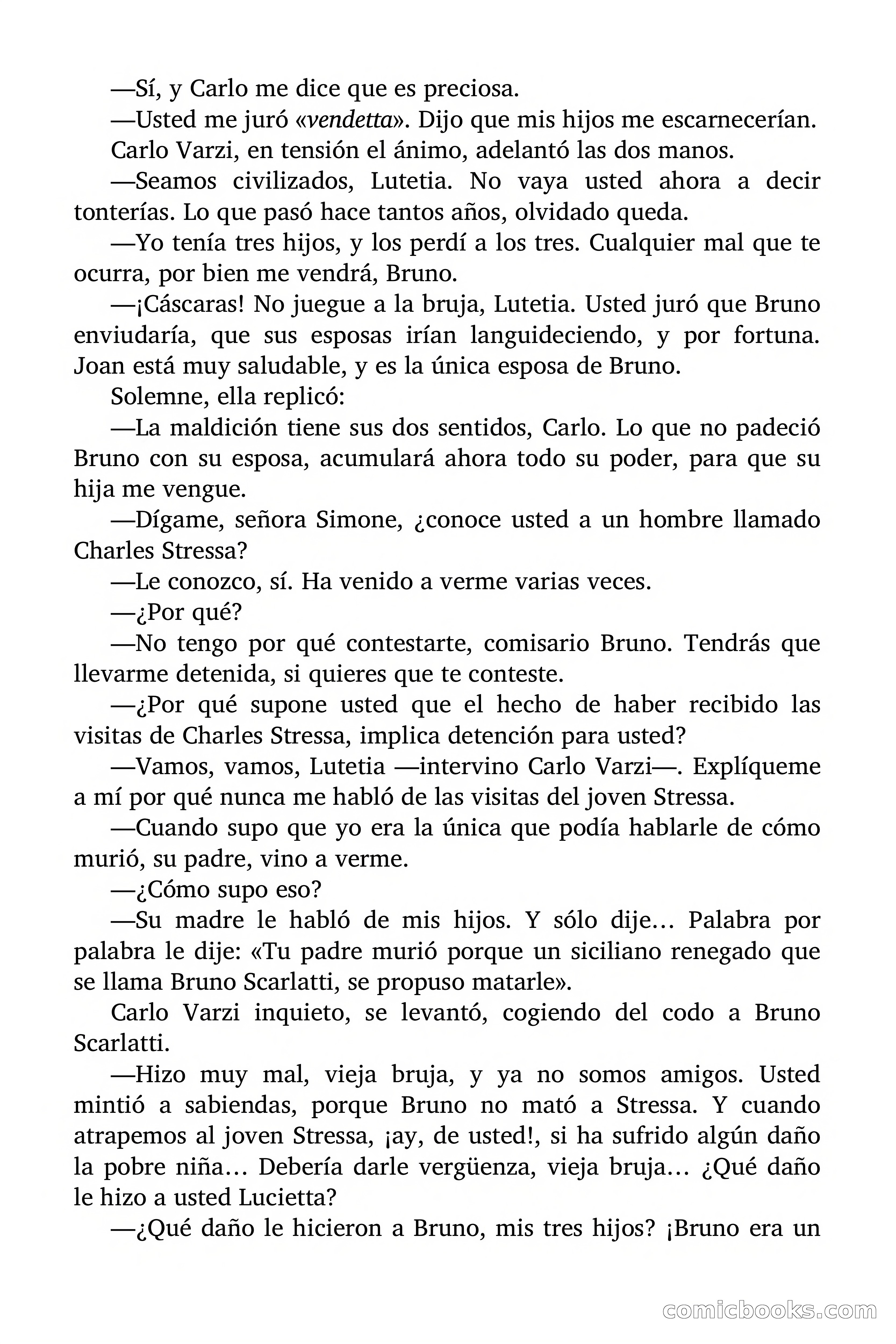 Detective Magazine Cover: "Vendetta en Chicago" — page 63 of 91