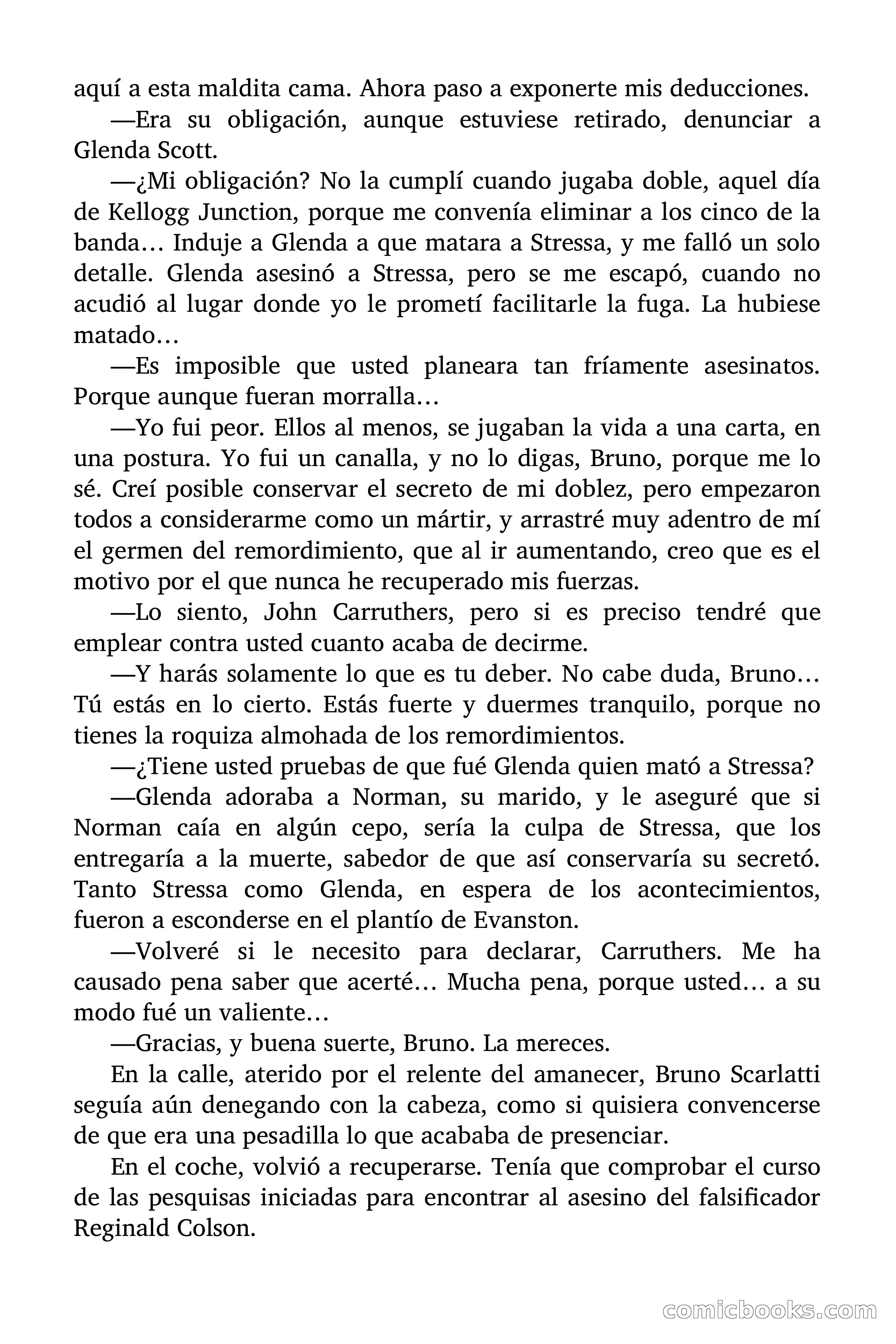 Detective Magazine Cover: "Vendetta en Chicago" — page 75 of 91