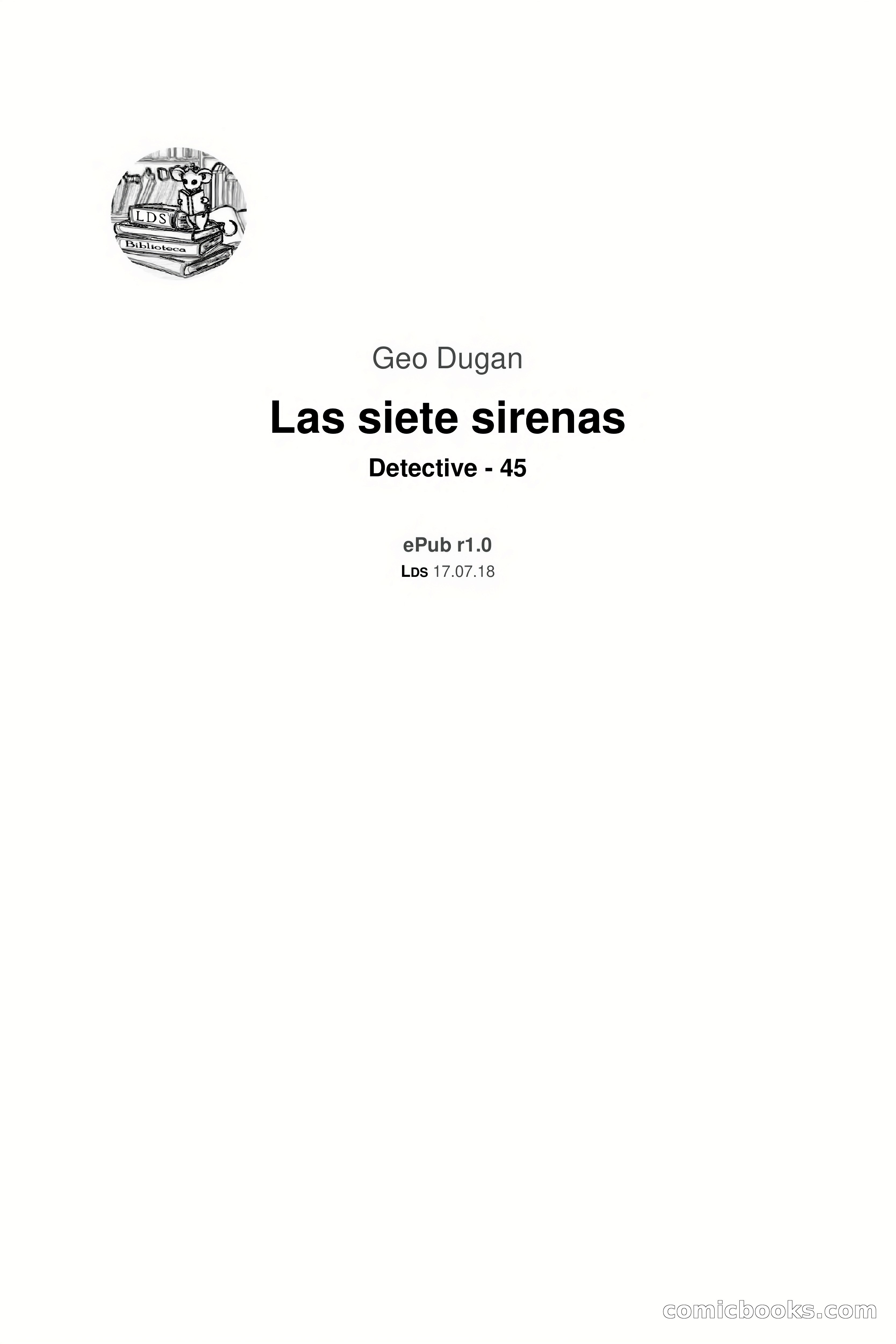 Las siete sirenas — page 3 of 93