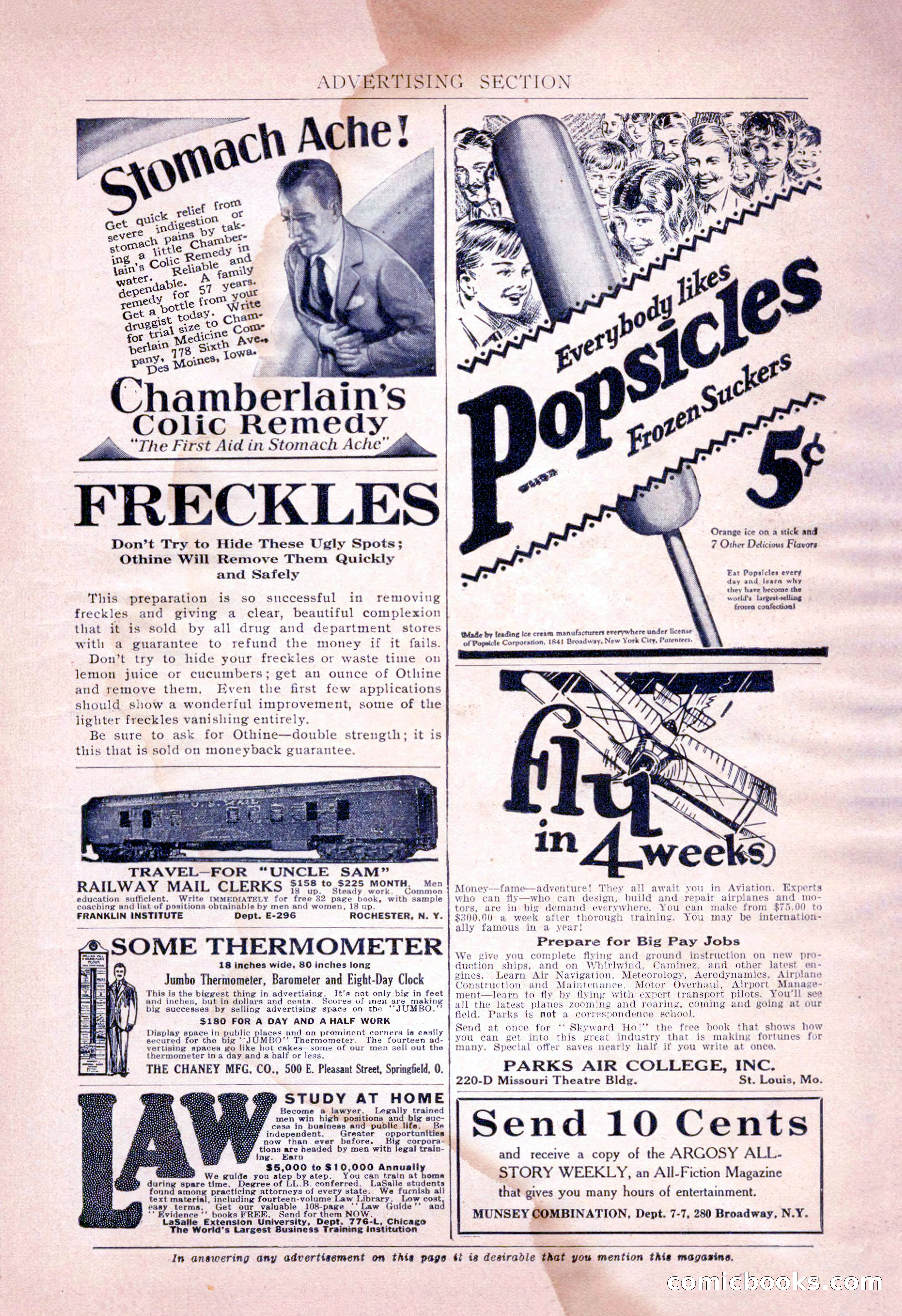 Detective Fiction Weekly, July 7, 1928 — page 7 of 156