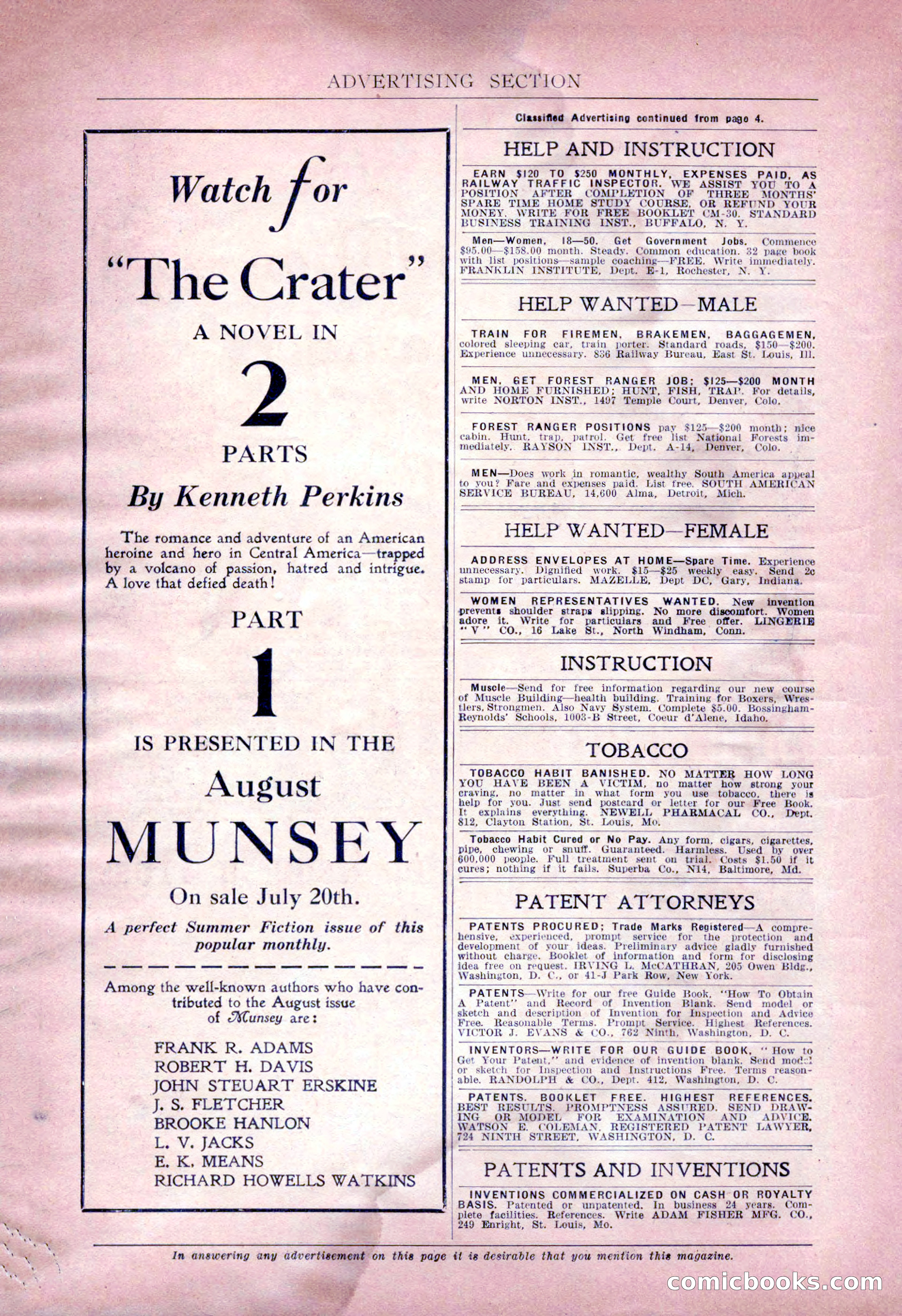 Detective Fiction Weekly, July 7, 1928 — page 8 of 156
