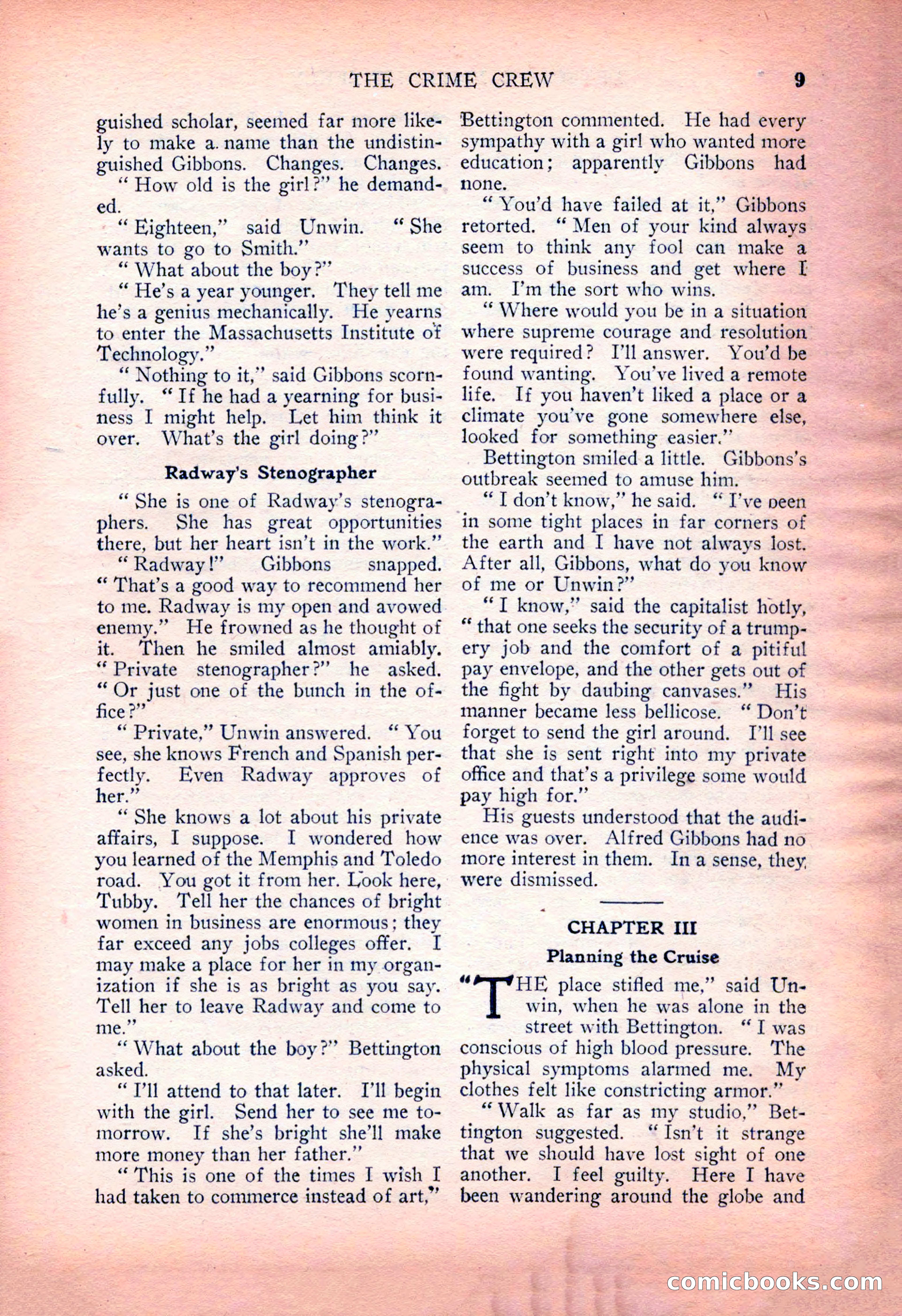 Detective Fiction Weekly, July 7, 1928 — page 19 of 156