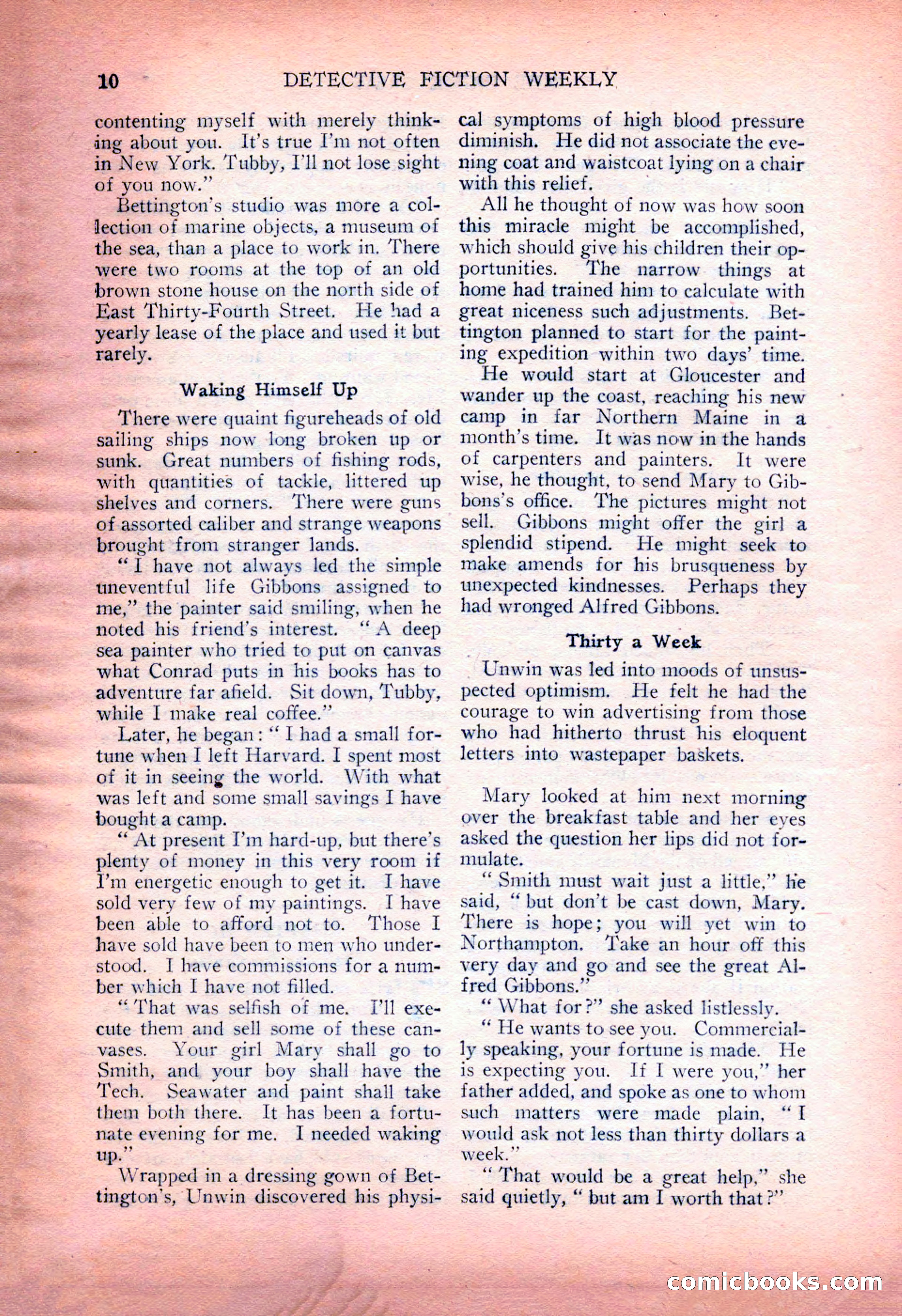Detective Fiction Weekly, July 7, 1928 — page 20 of 156