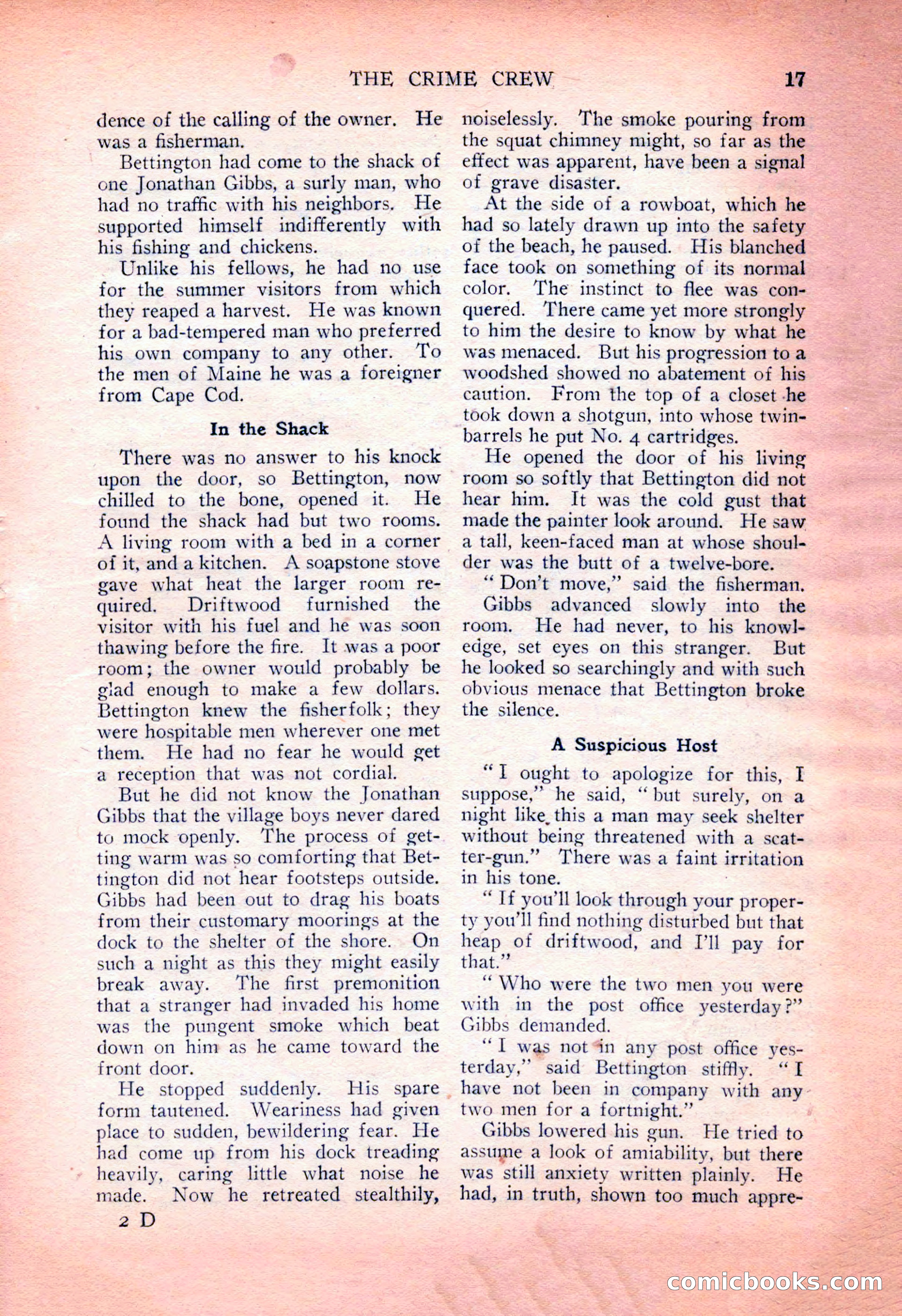 Detective Fiction Weekly, July 7, 1928 — page 27 of 156