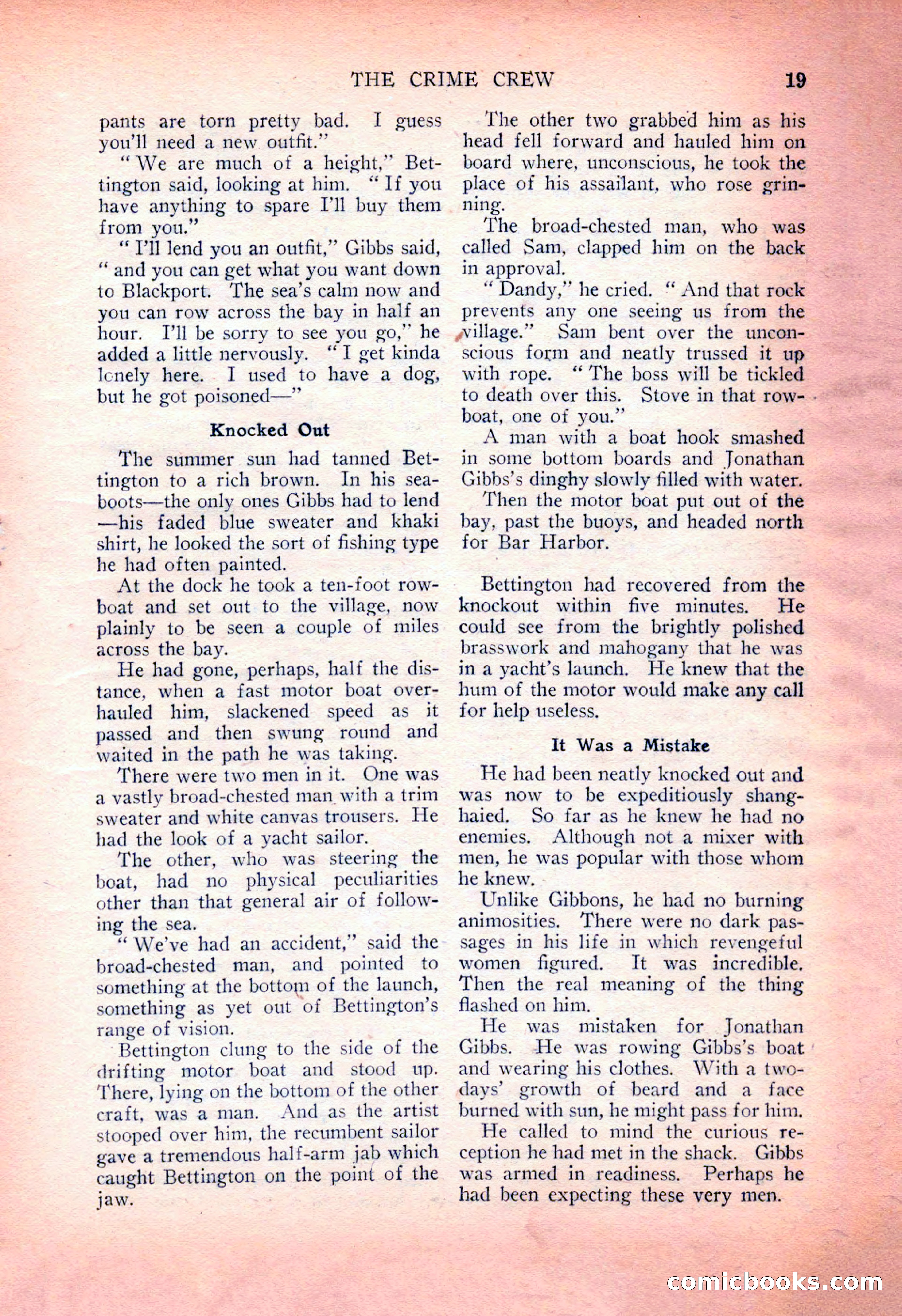 Detective Fiction Weekly, July 7, 1928 — page 29 of 156