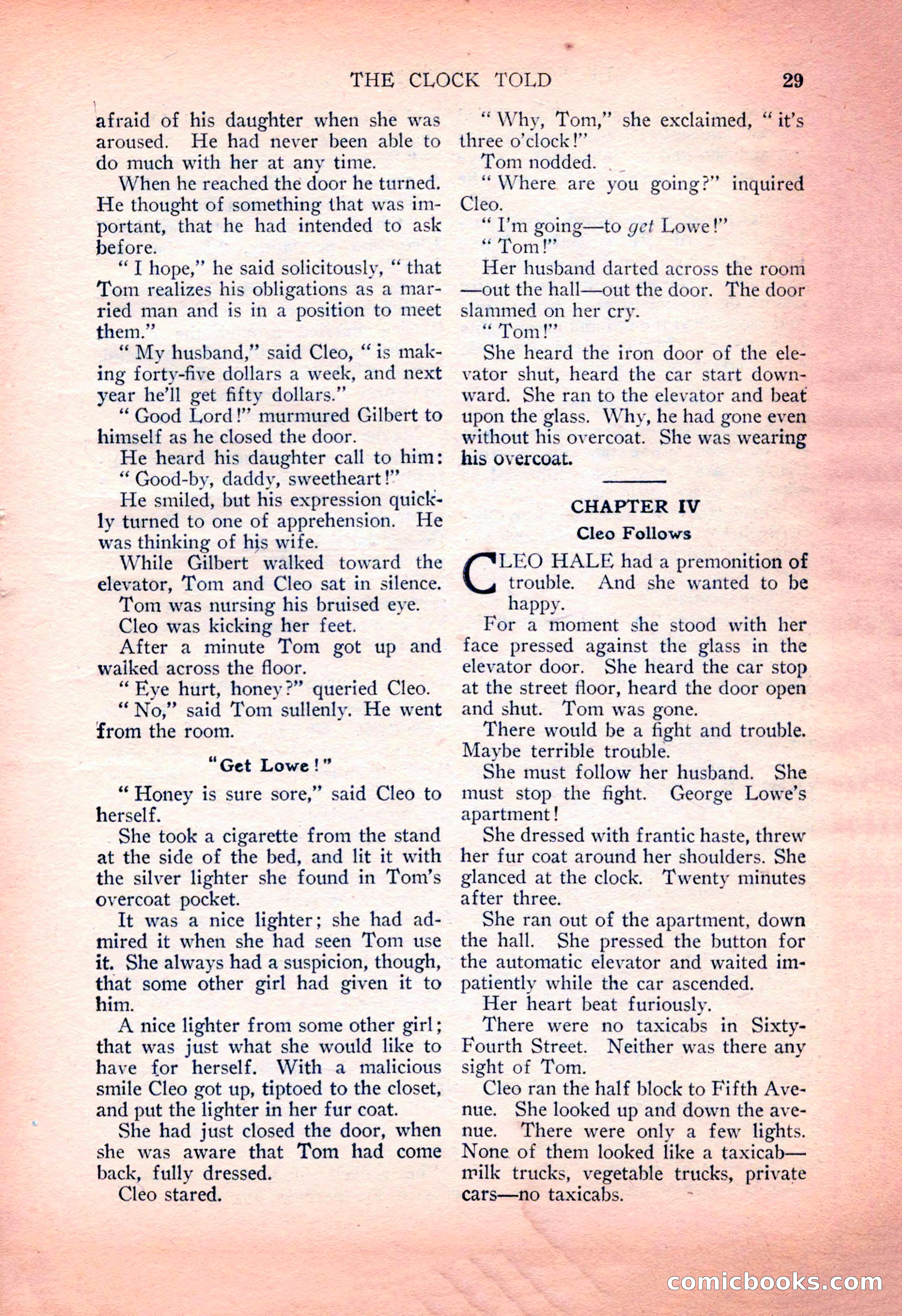 Detective Fiction Weekly, July 7, 1928 — page 39 of 156