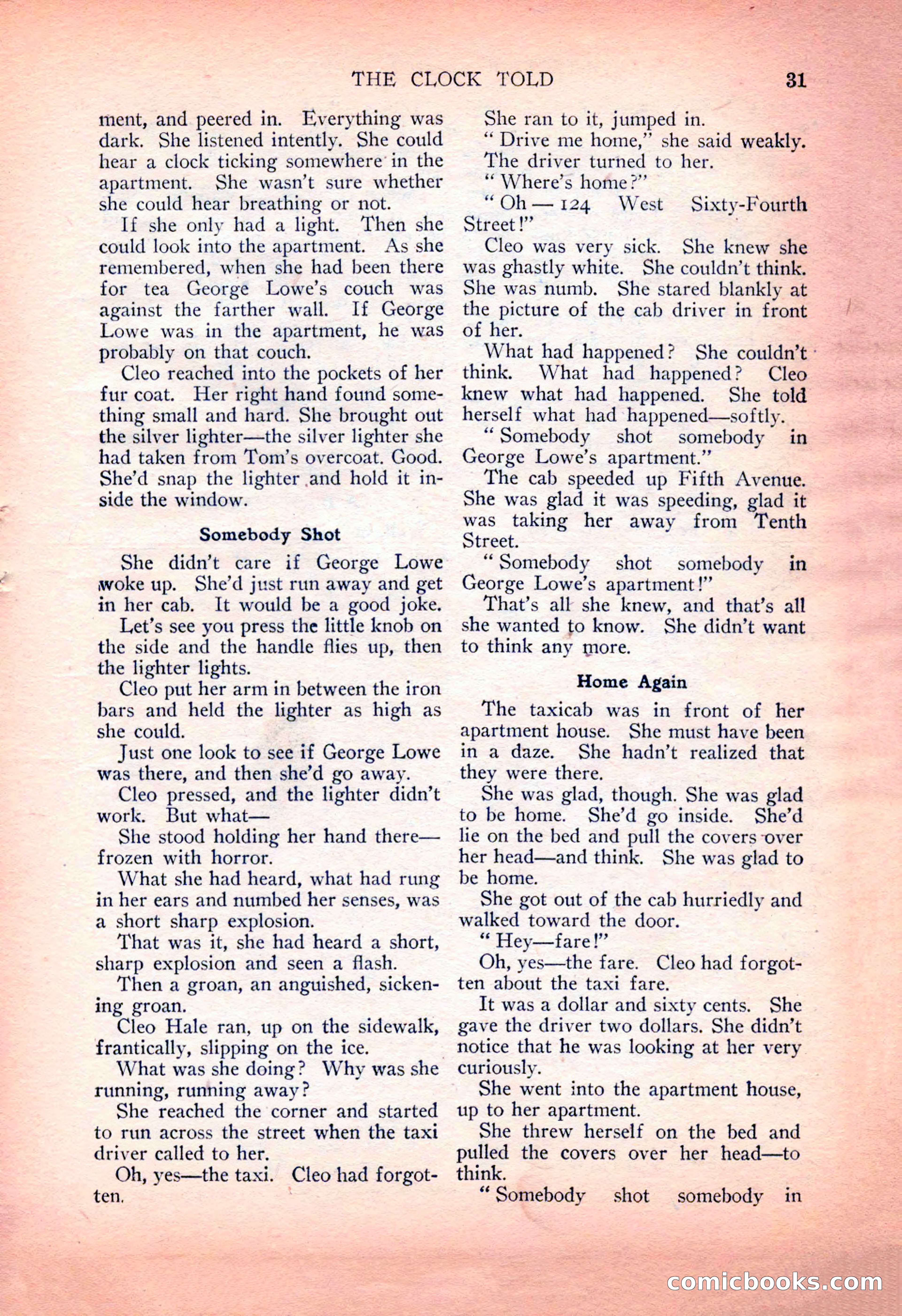 Detective Fiction Weekly, July 7, 1928 — page 41 of 156