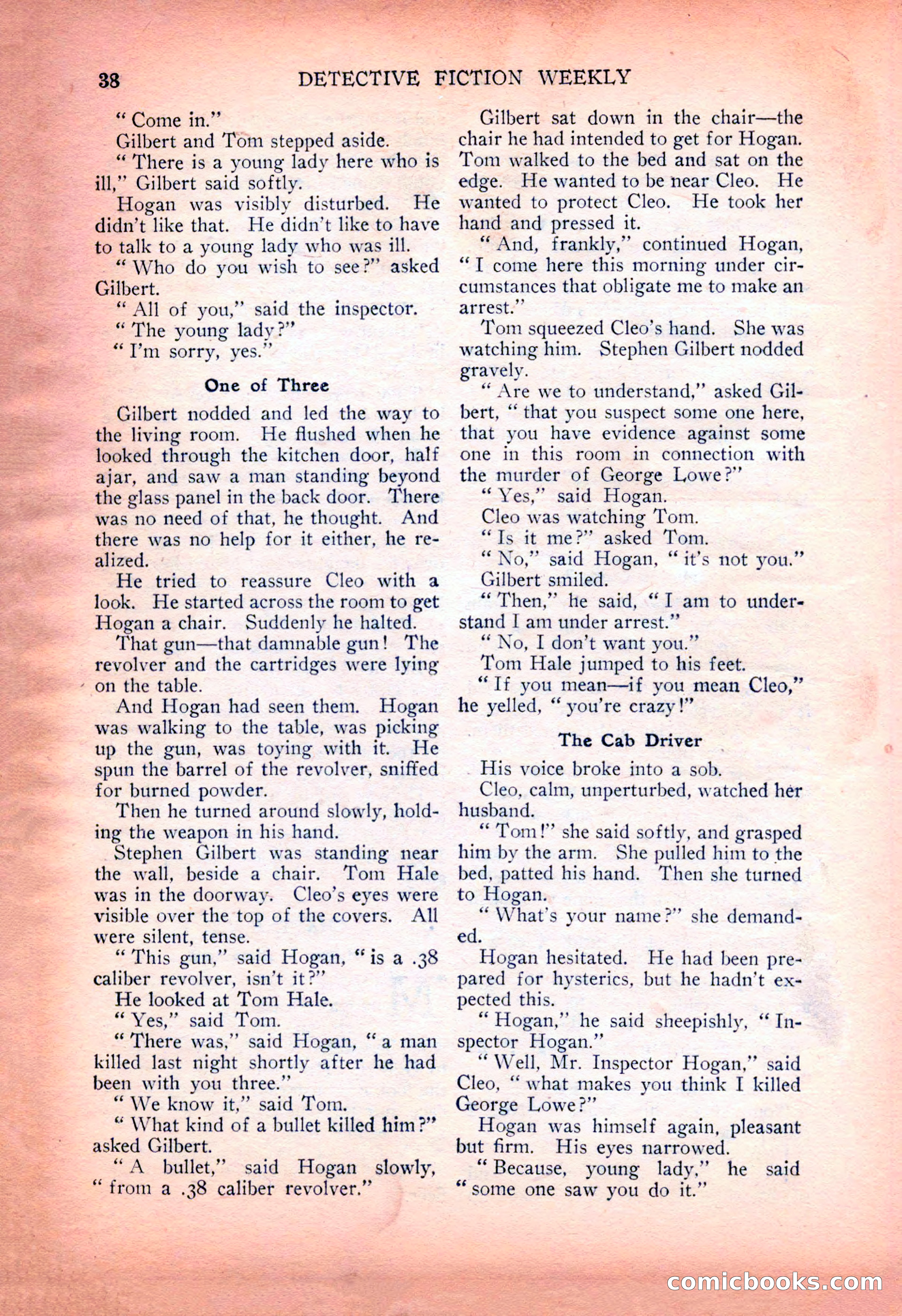 Detective Fiction Weekly, July 7, 1928 — page 48 of 156
